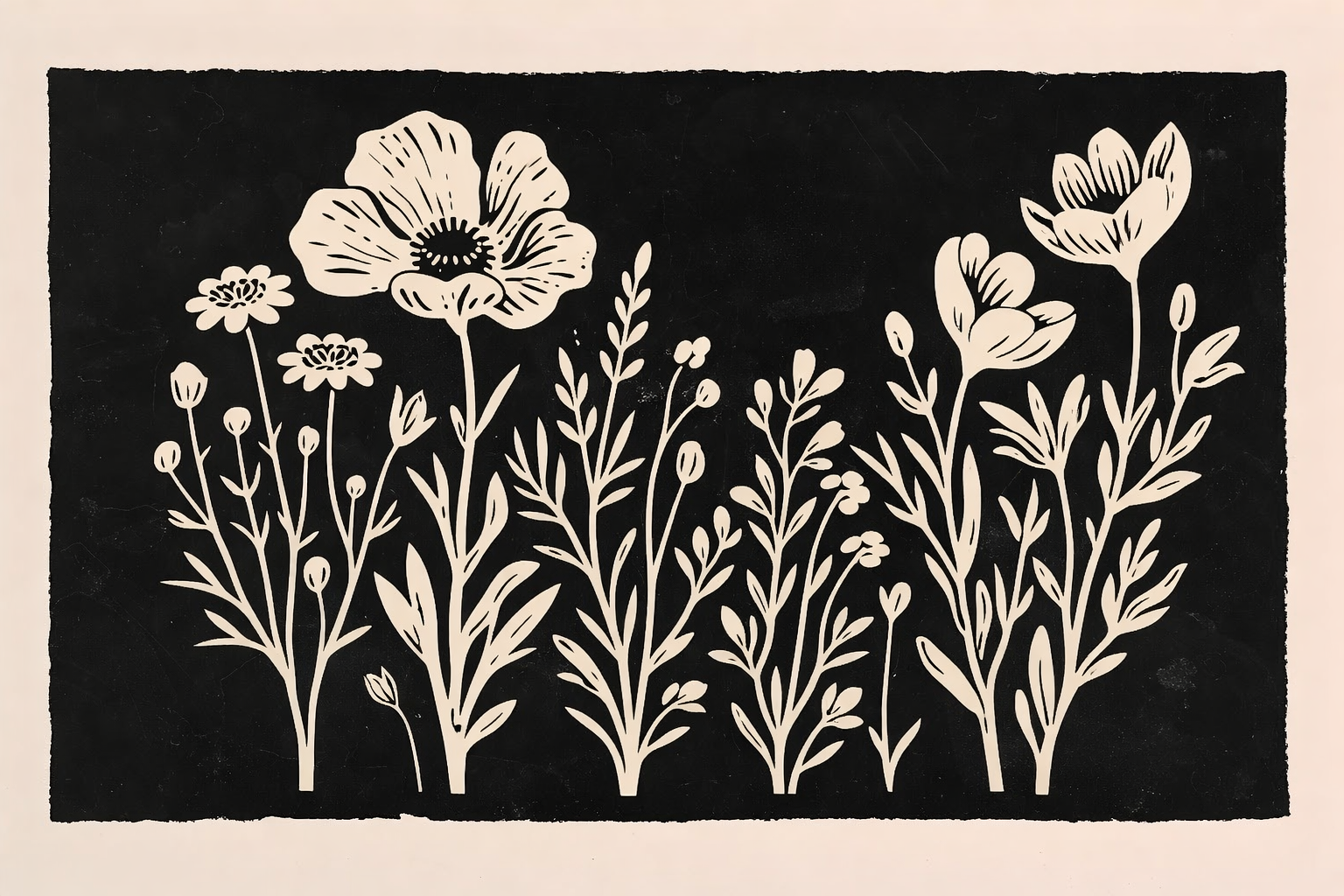 Warsztaty linorytu "Odciski Natury"