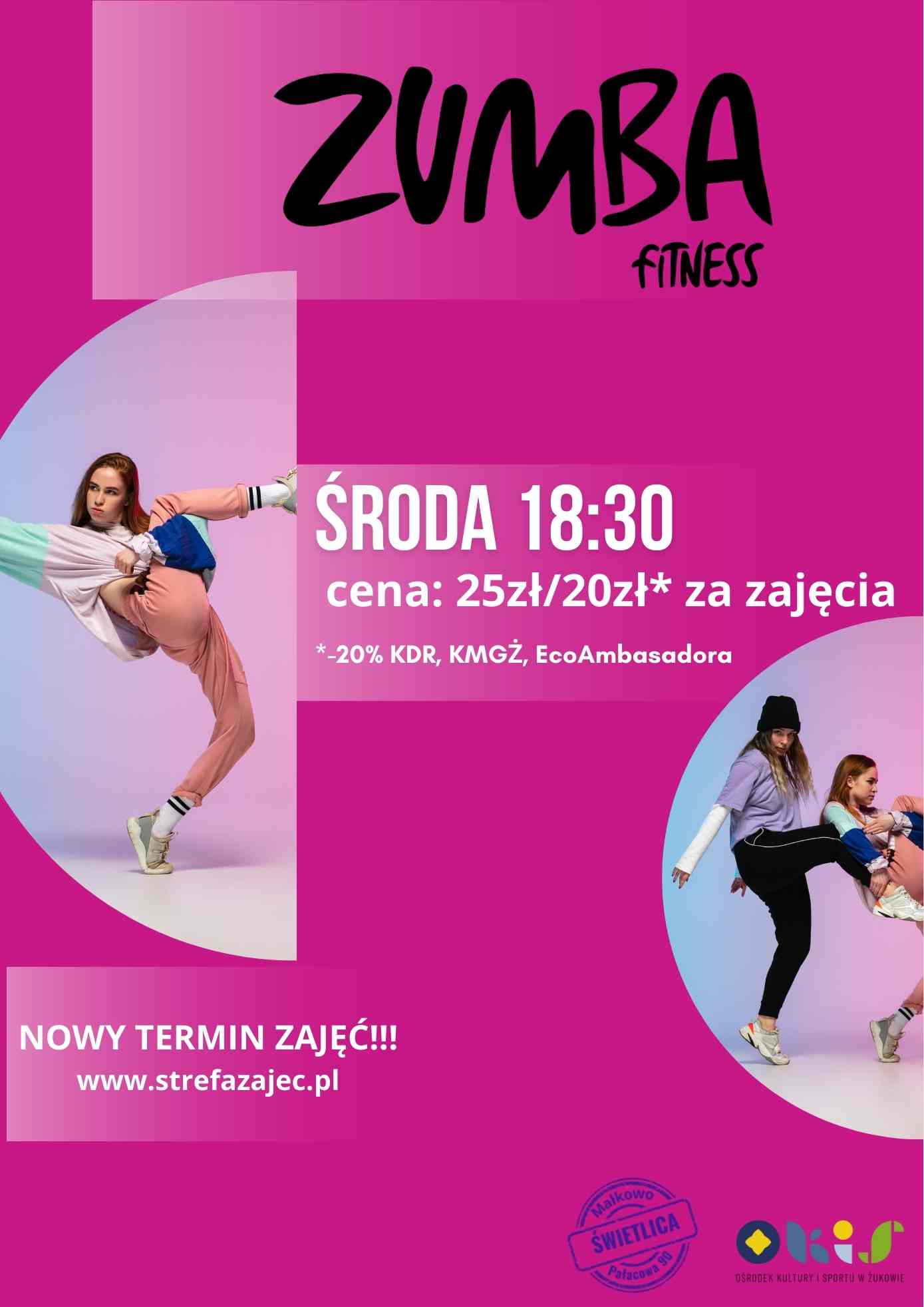 Zumba środa Małkowo