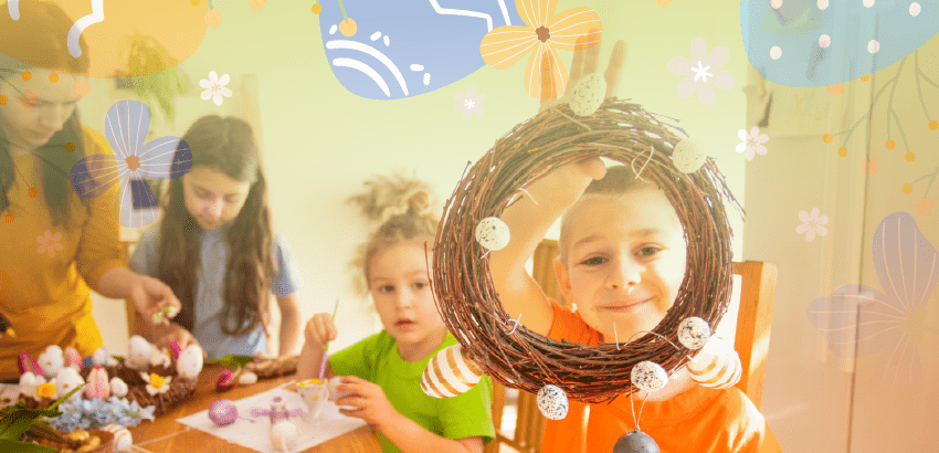 Wianki wielkanocne - warsztaty kreatywne