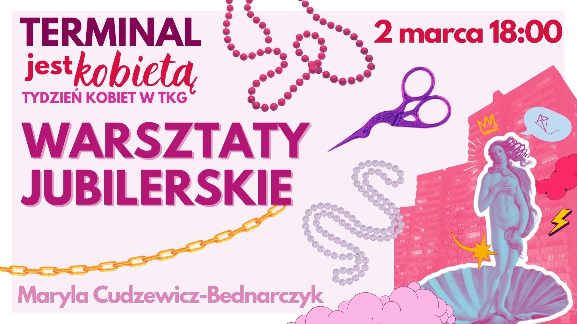 TYDZIEŃ KOBIET - WARSZTATY JUBILERSKIE