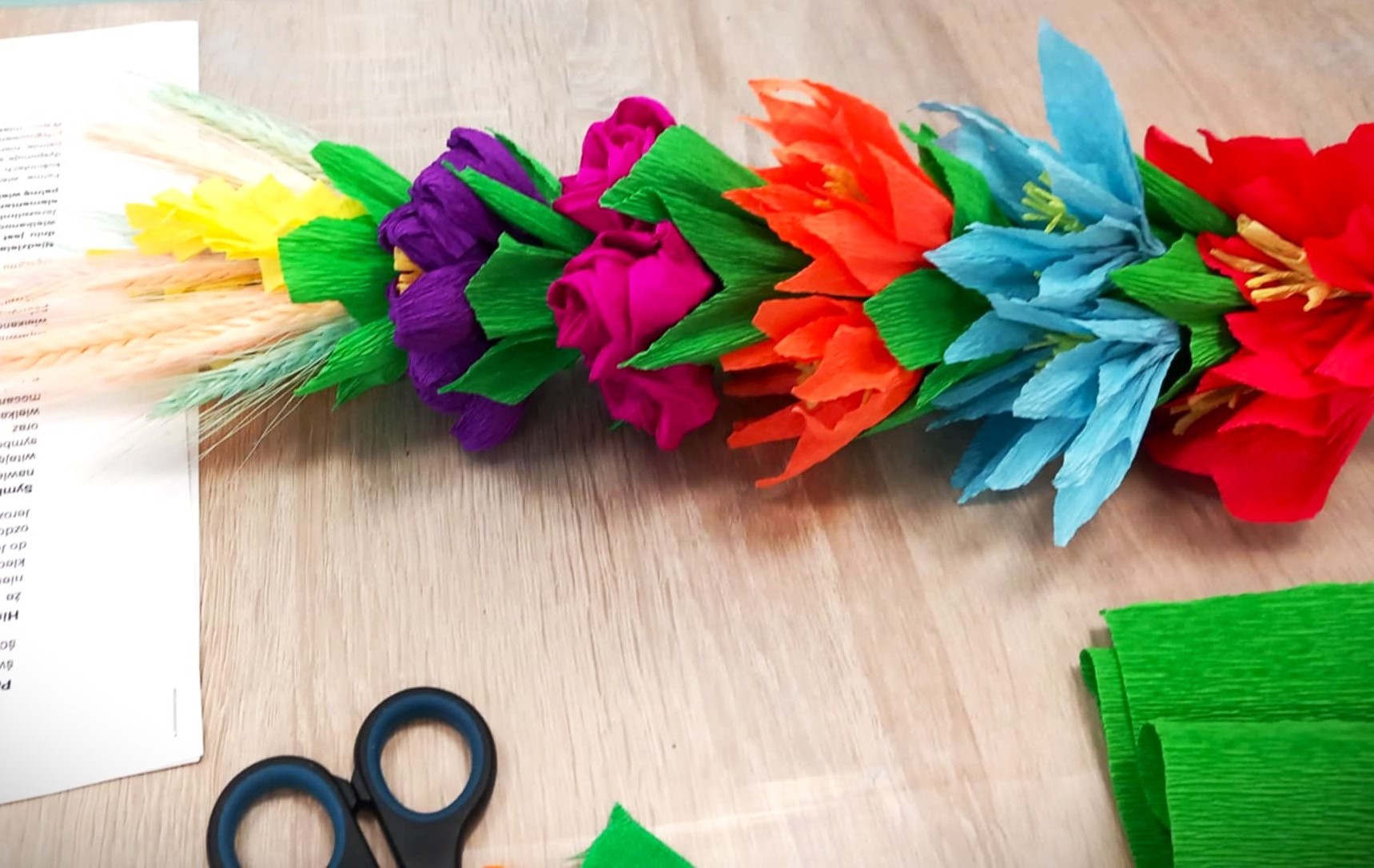 Rodzinne warsztaty tworzenia palm wielkanocnych