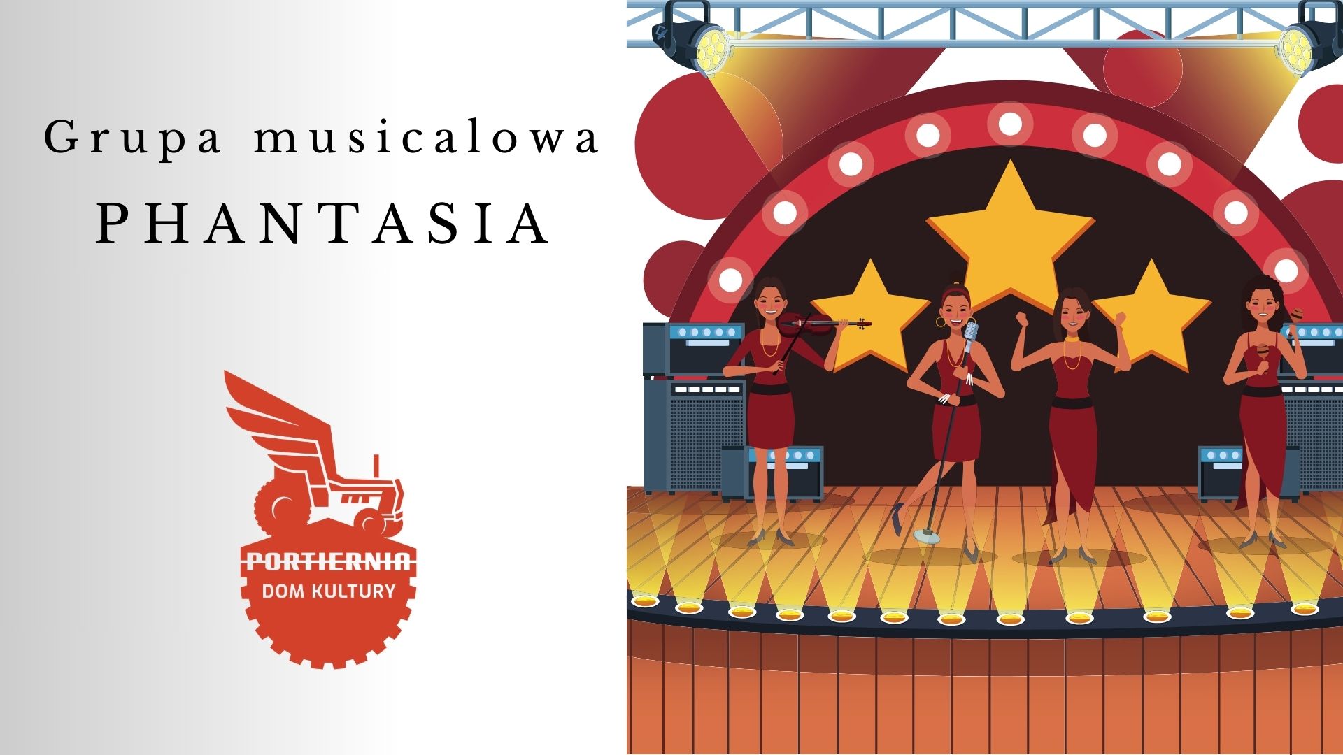 Grupa musicalowa "Phantasia" dla młodzieży i dorosłych w "Portierni"