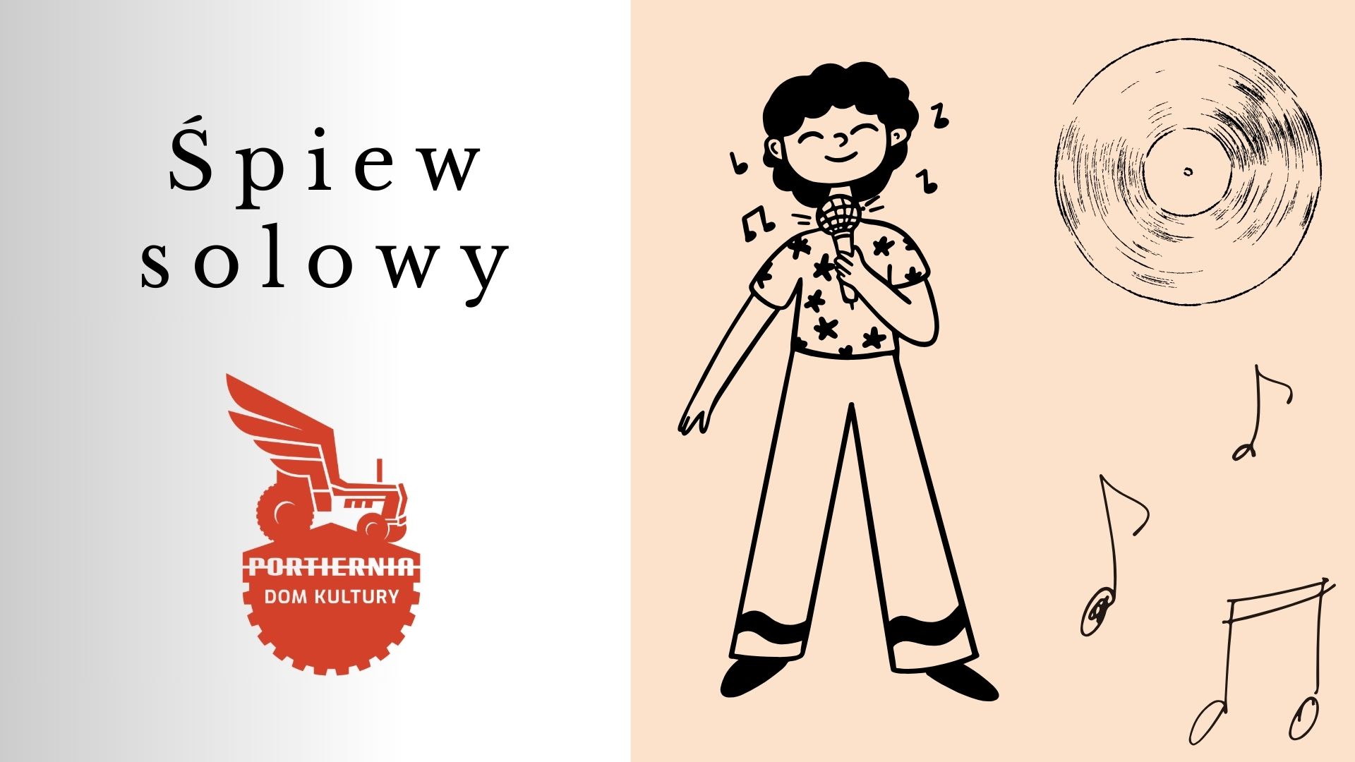 Śpiew solowy w "Portierni" dla dzieci, młodzieży i dorosłych