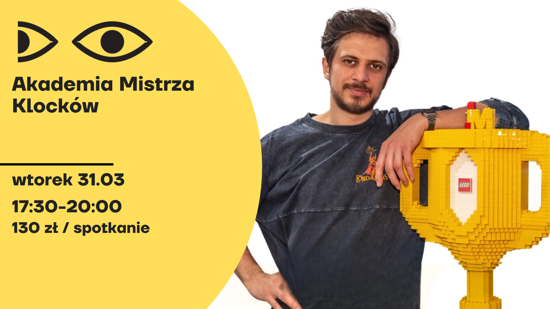 Akademia Mistrza Klocków - 31.03.2026 - Dom Otwarty ul. Radzymińska 123