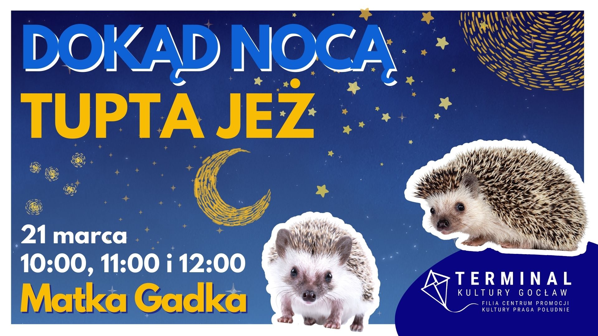 DOKĄD NOCĄ TUPTA JEŻ - warsztaty zoologiczno-przyrodnicze