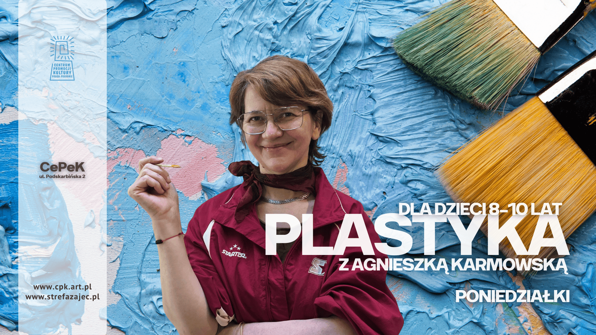Plastyka dla dzieci (8-10 lat) - poniedziałki - Agnieszka Karmowska - CEPEK