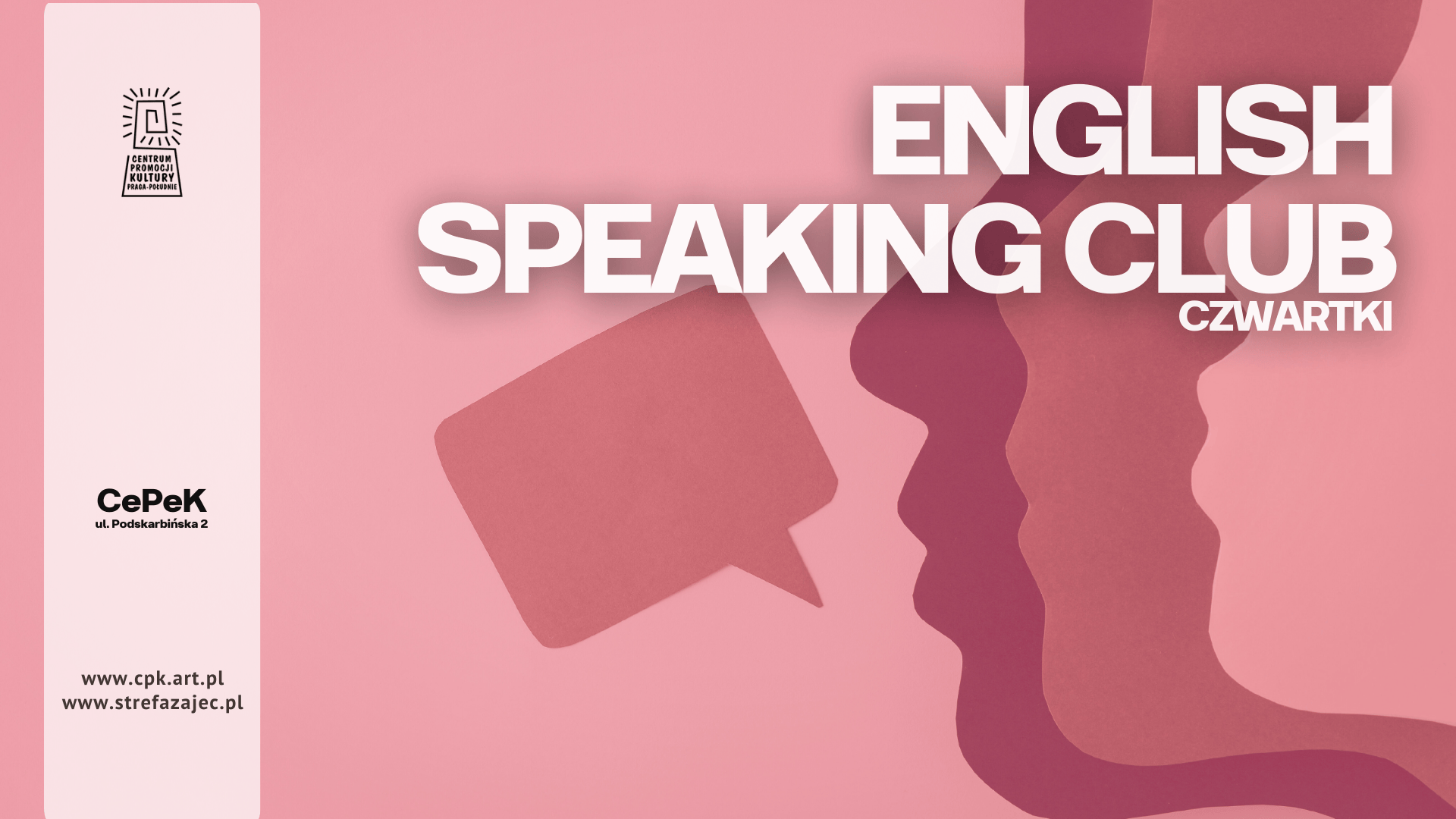English Speaking Club for adults - czwartki - CEPEK