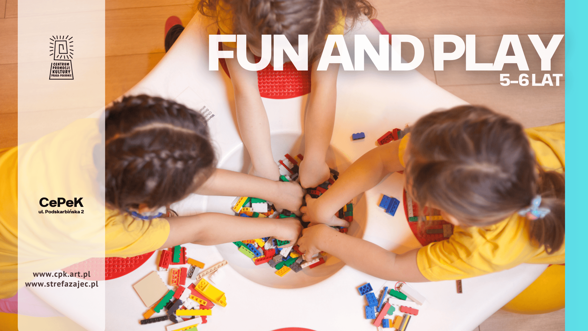 + Fun and Play - meetings for kids  (5-6 lat) - poniedziałki- CEPEK