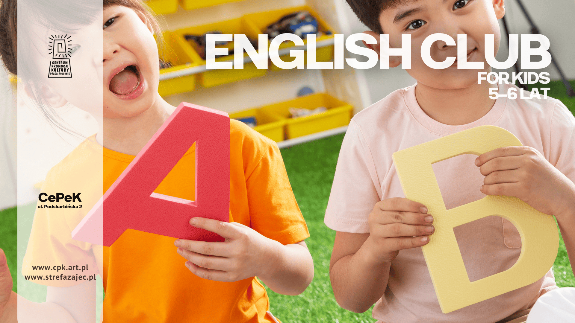English Club for kids - 5-6 lat - CEPEK