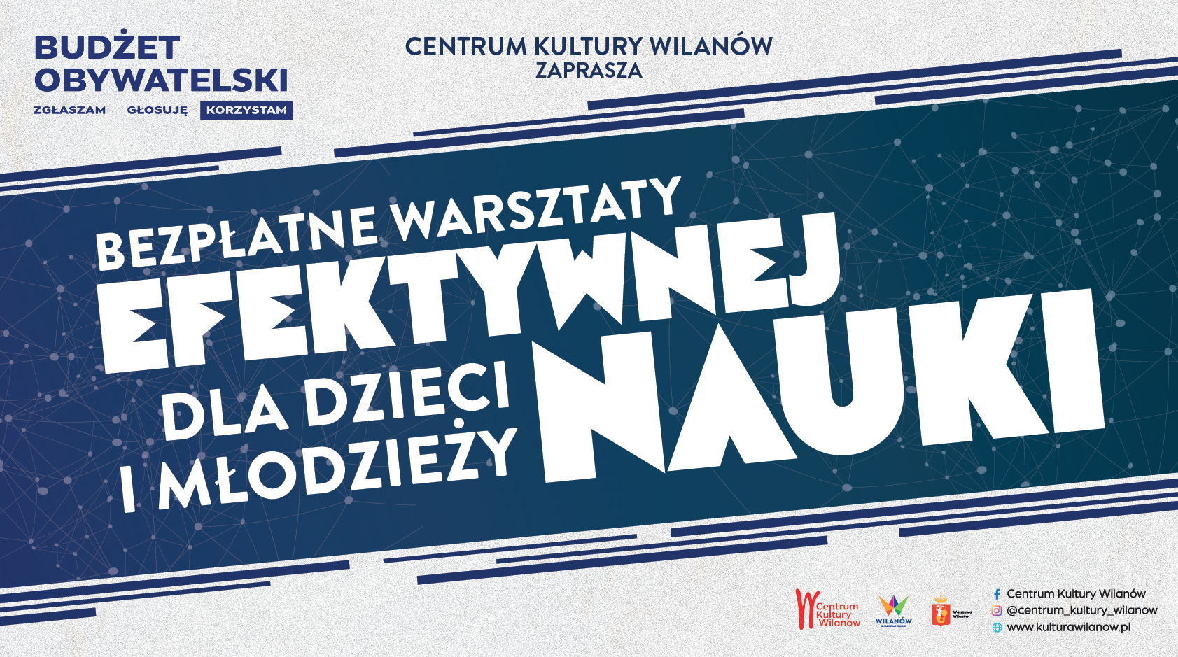 Warsztaty z efektywnej nauki dla uczniów klas 7–8 szkoły podstawowej - Branickiego