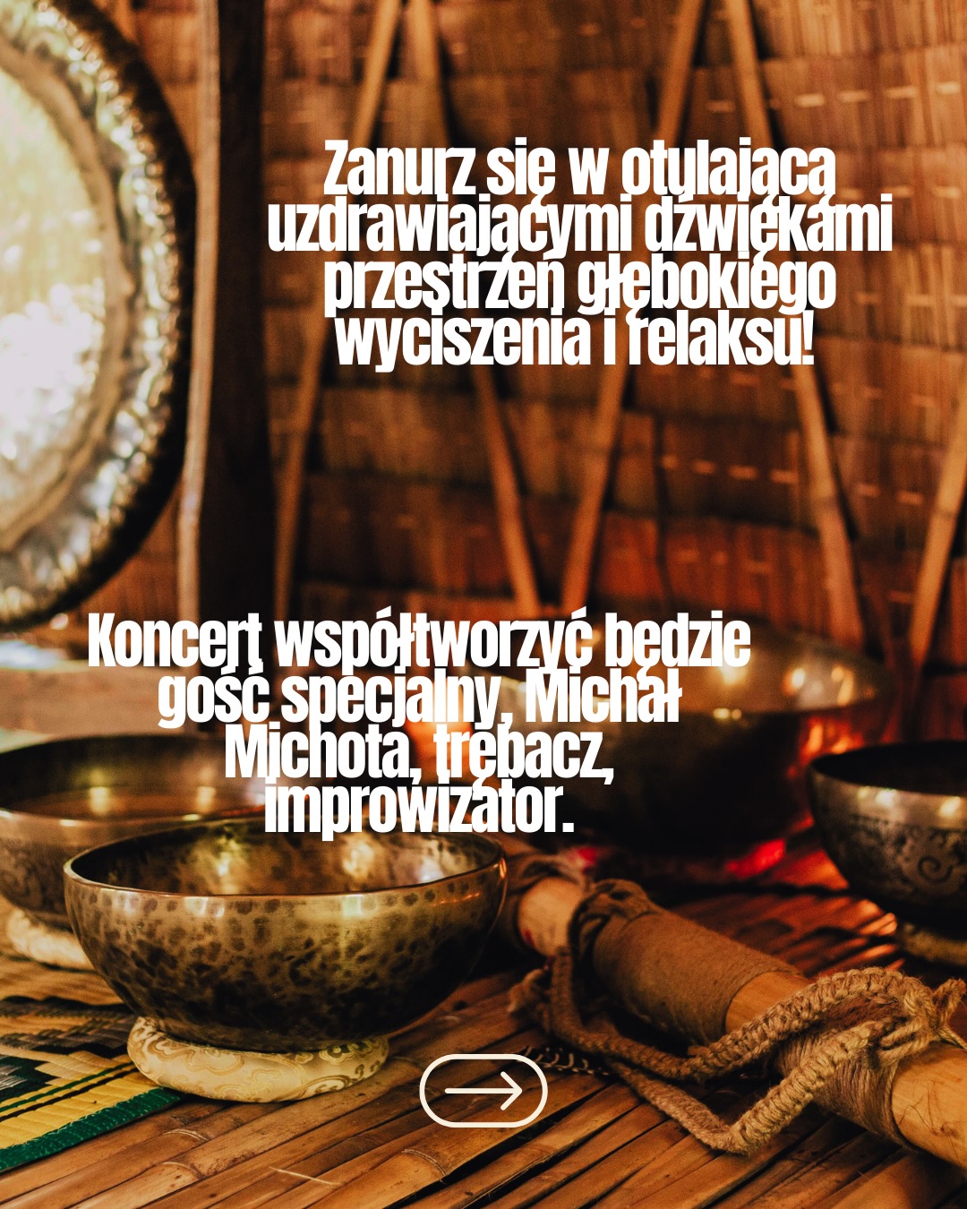 Koncert relaksacyjny YIN & YANG – podróż w dźwiękach - Radosna