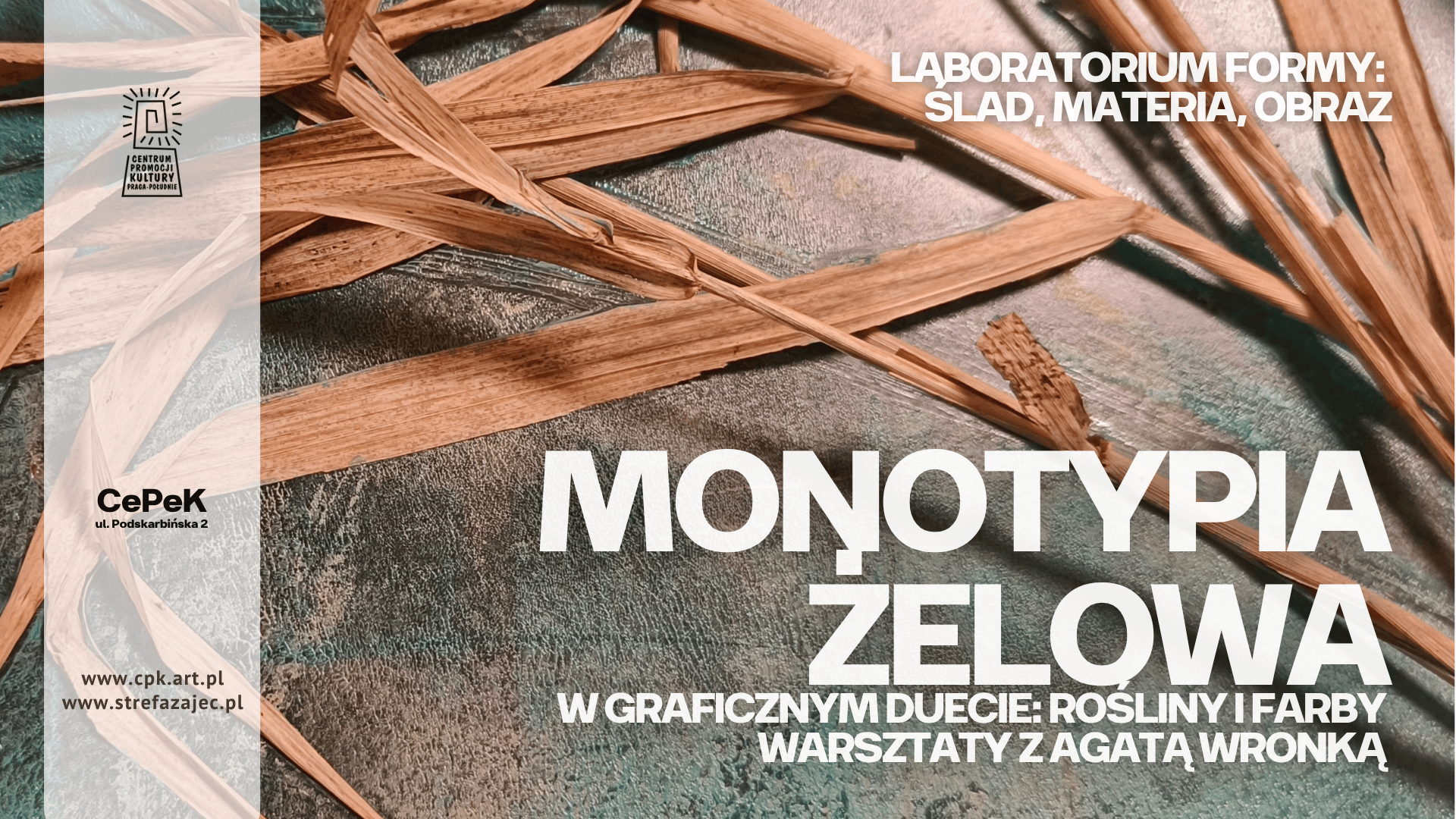 Monotypia żelowa - warsztaty I Laboratorium Formy - CEPEK