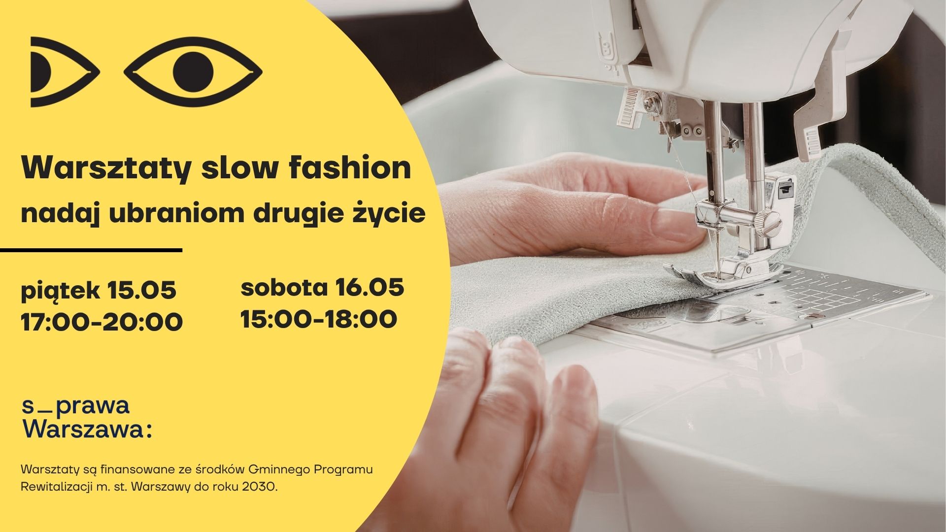 Warsztaty slow fashion - nadaj ubraniom drugie życie (piątek)