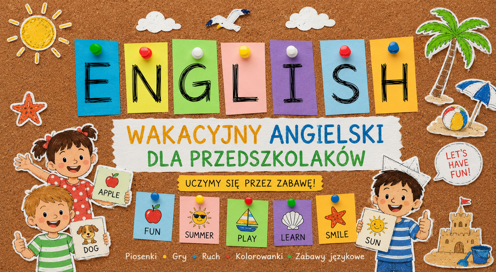 Wakacyjny Angielski dla przedszkolaków