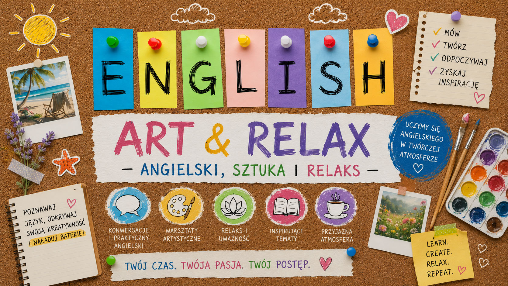 Art & Relax - angielski, sztuka i relaks