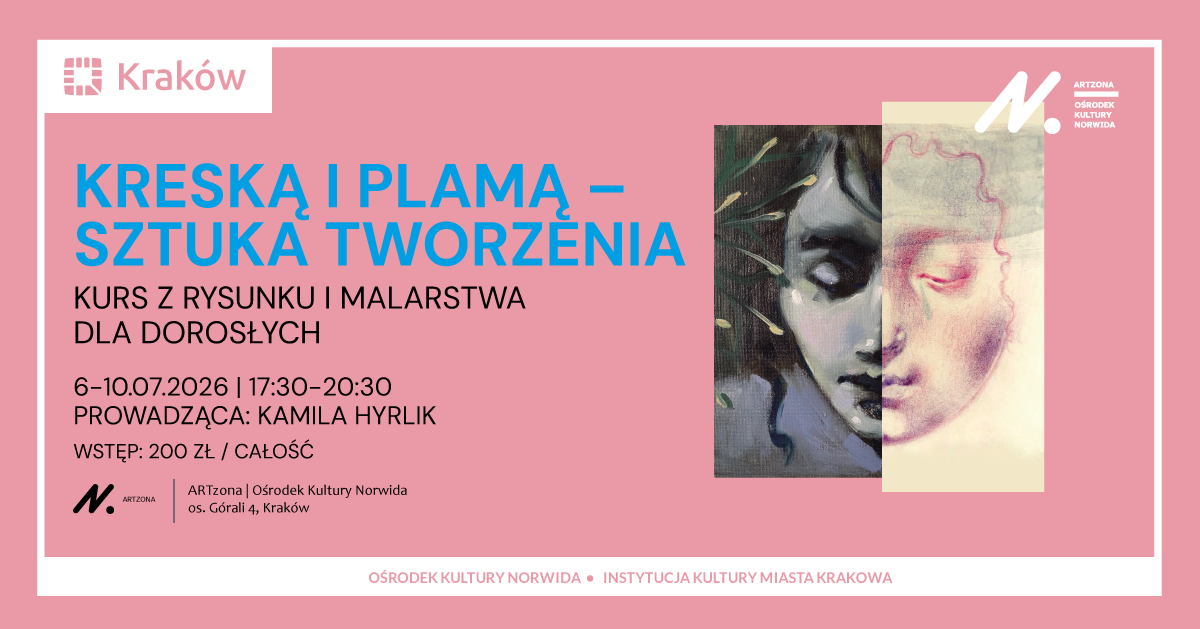 Intensywny kurs rysunku i malarstwa dla dorosłych (15 h)