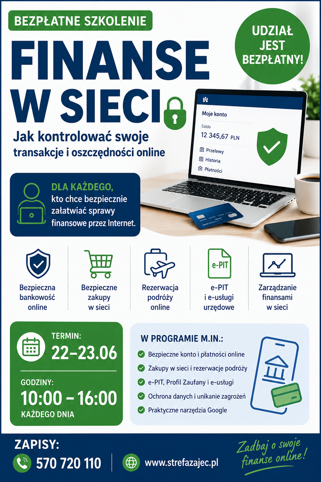 Szkolenie Finanse w sieci Małkowo