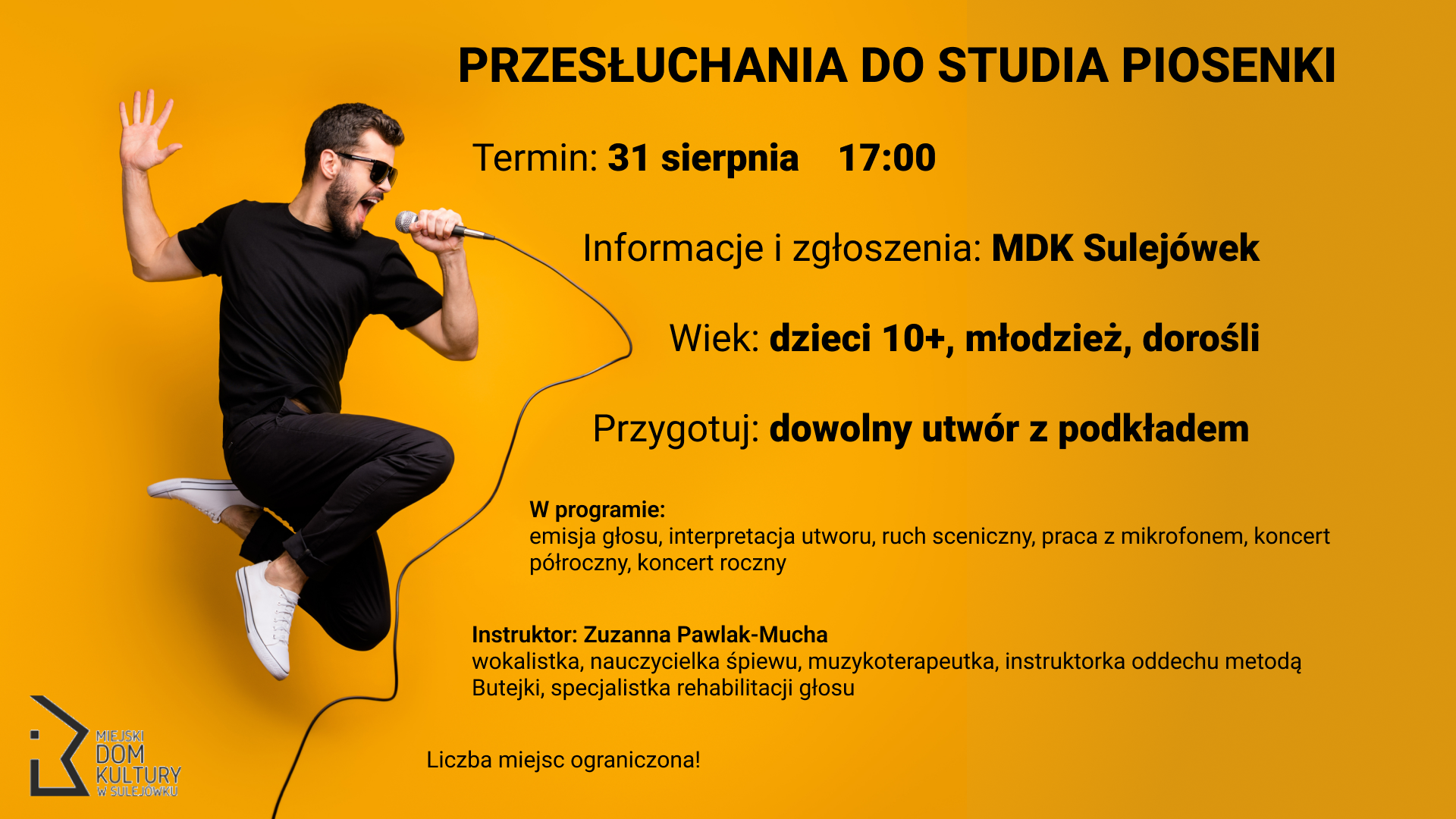 Przesłuchania do Studia Piosenki