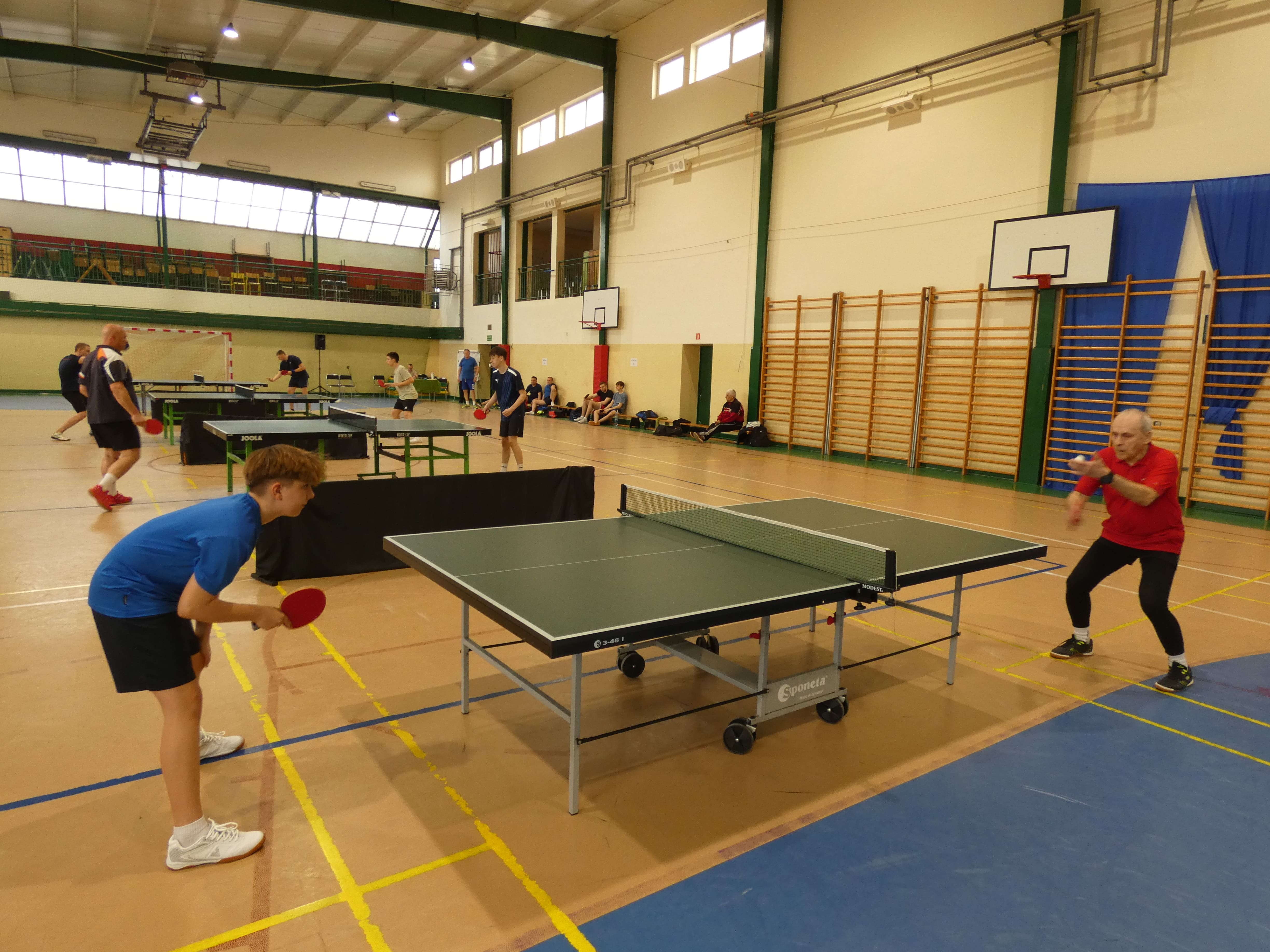 Tenis stołowy - trening