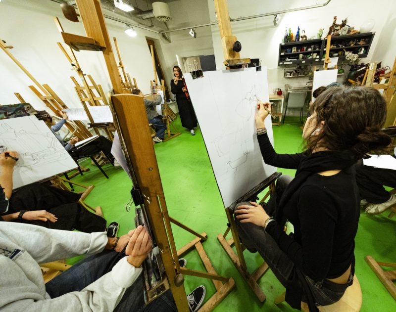 Art Studio ASP – przygotowanie na studia artystyczne, środa