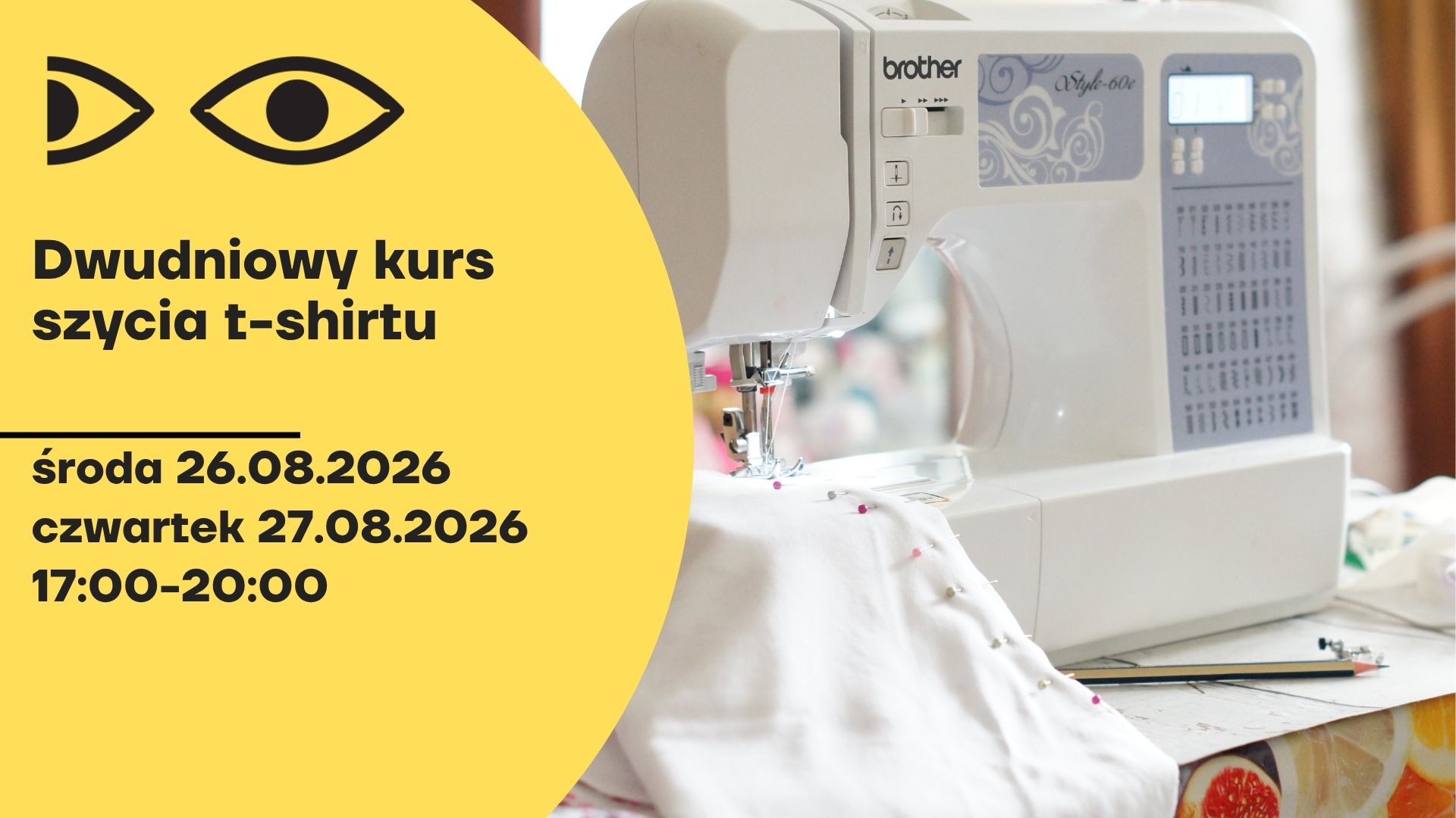 Dwudniowy kurs szycia t-shirtu