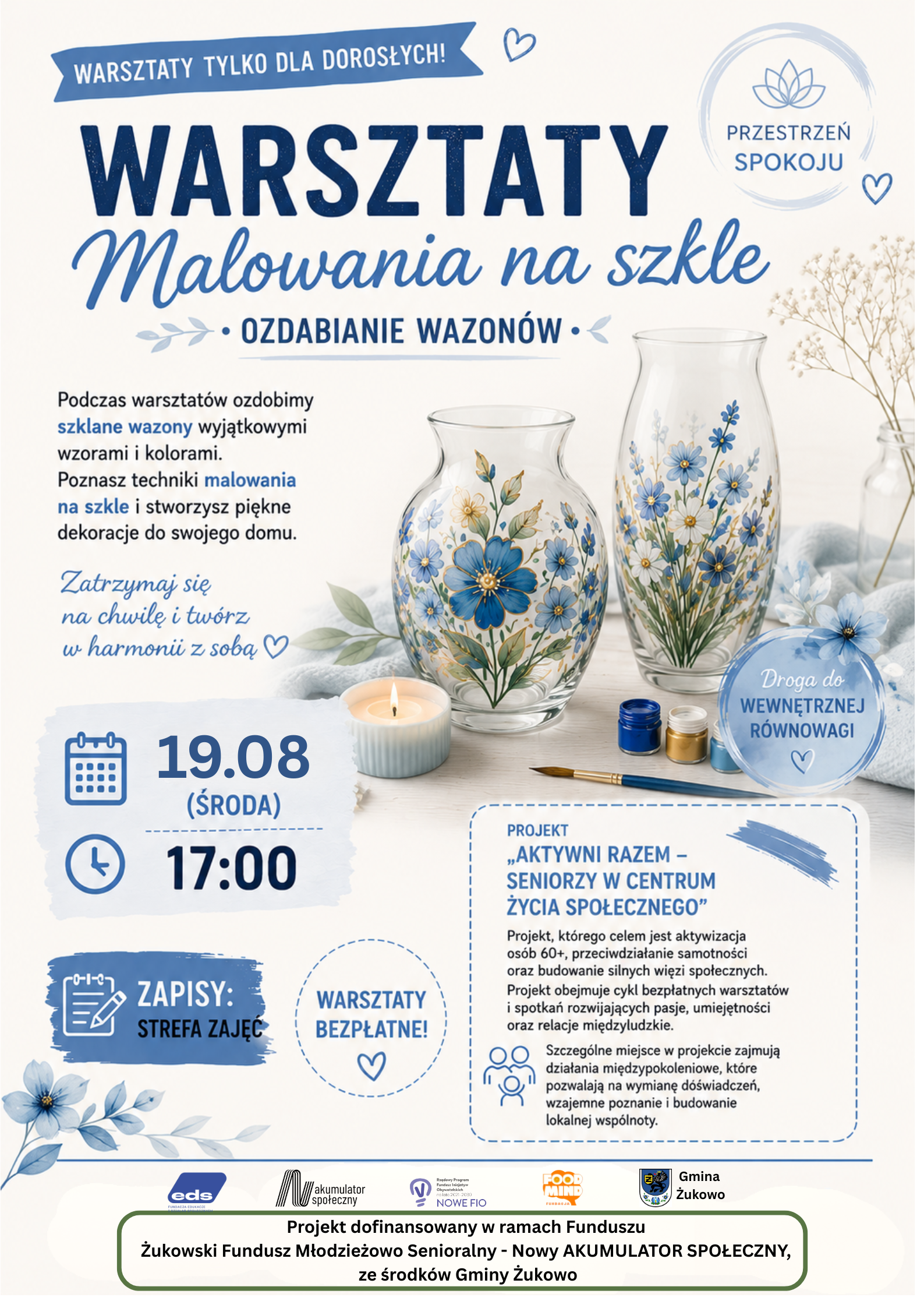 Warsztaty Malowania na szkle Małkowo