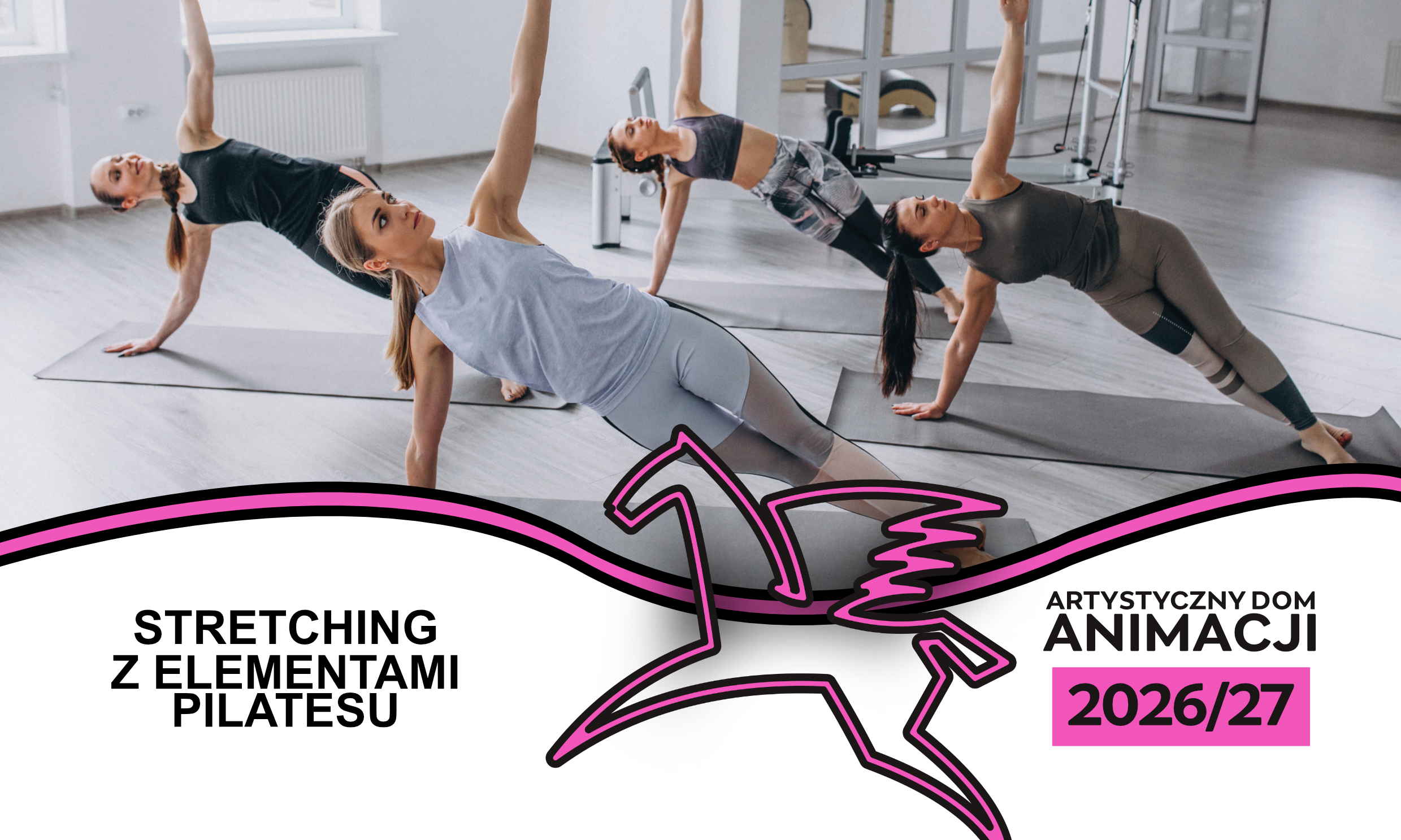 Stretching z elementami pilatesu*