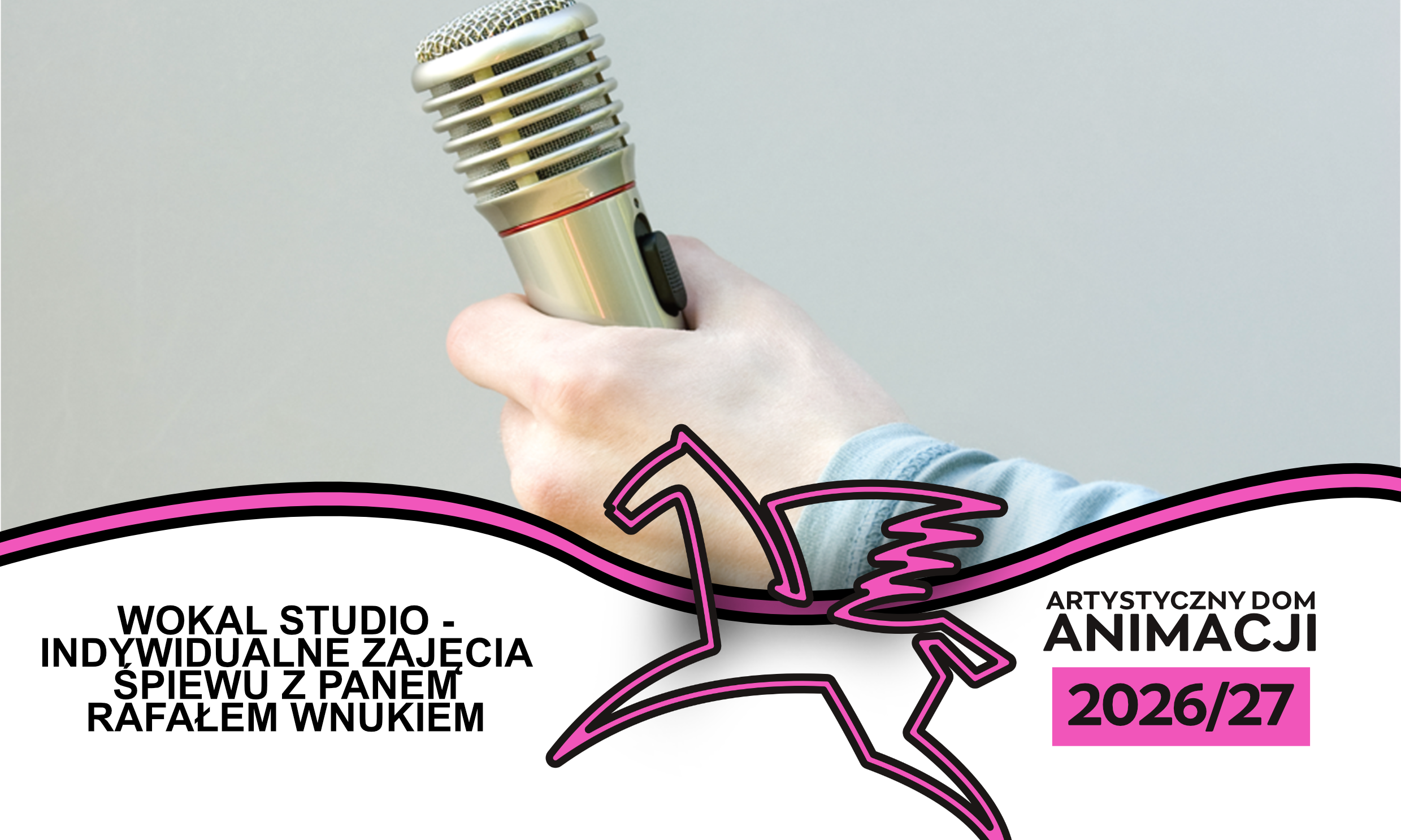 Wokal studio - zajęcia indywidualne z Panem Rafałem Wnukiem