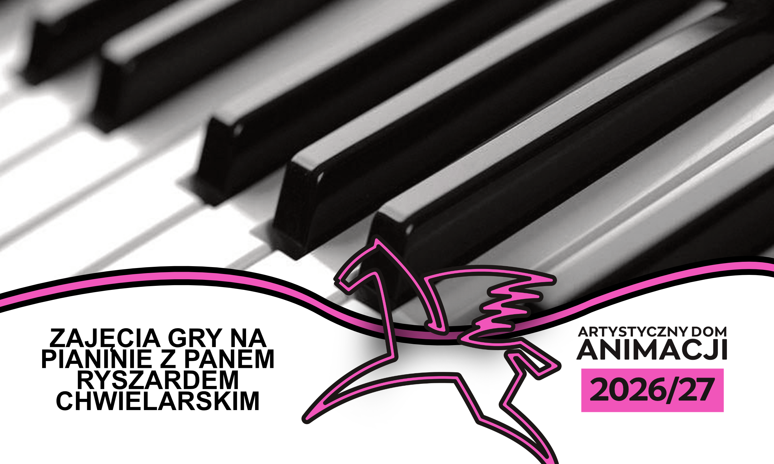 Zajęcia gry na pianinie z Panem Ryszardem Chwieralskim