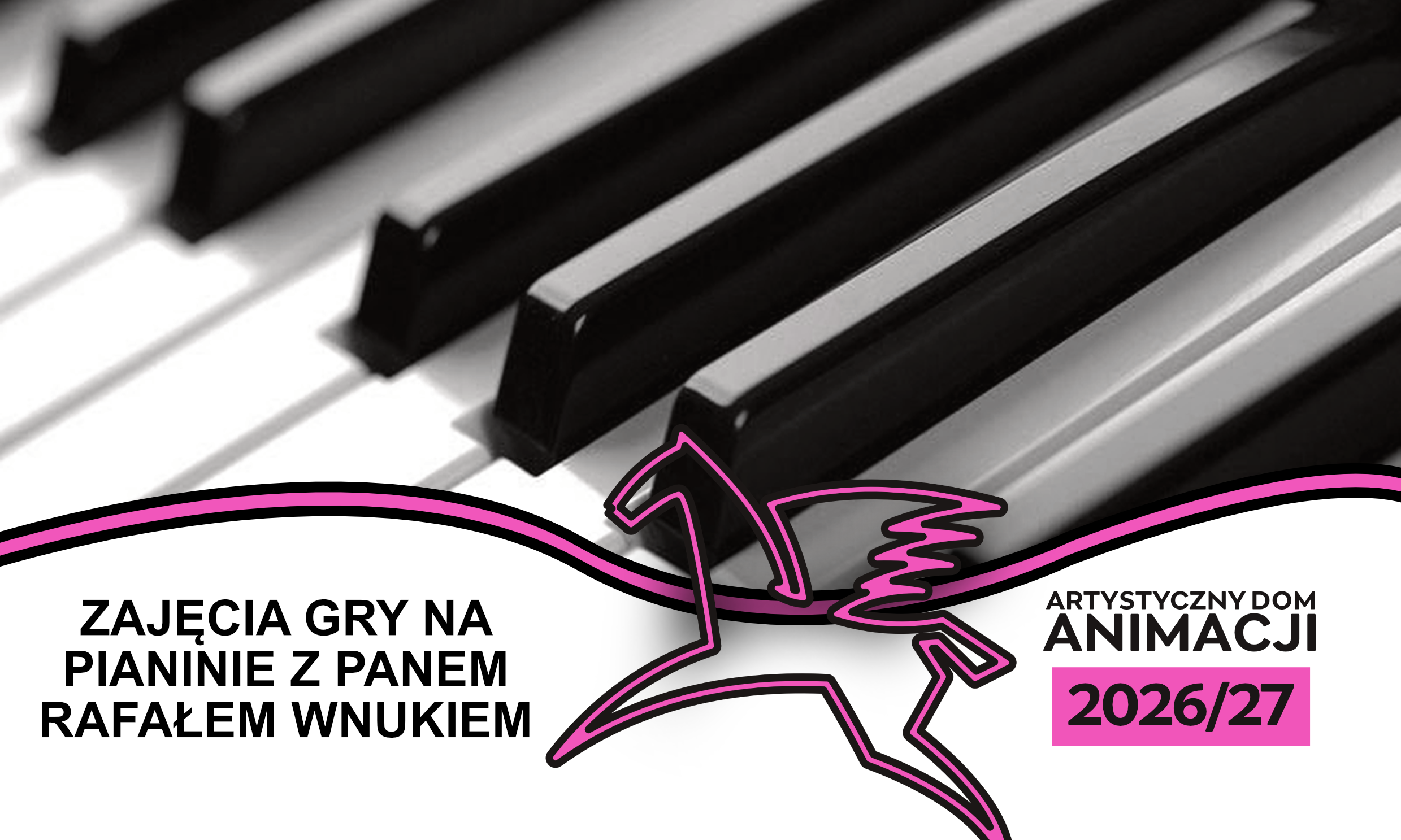 Zajęcia gry na pianinie z Panem Rafałem Wnukiem