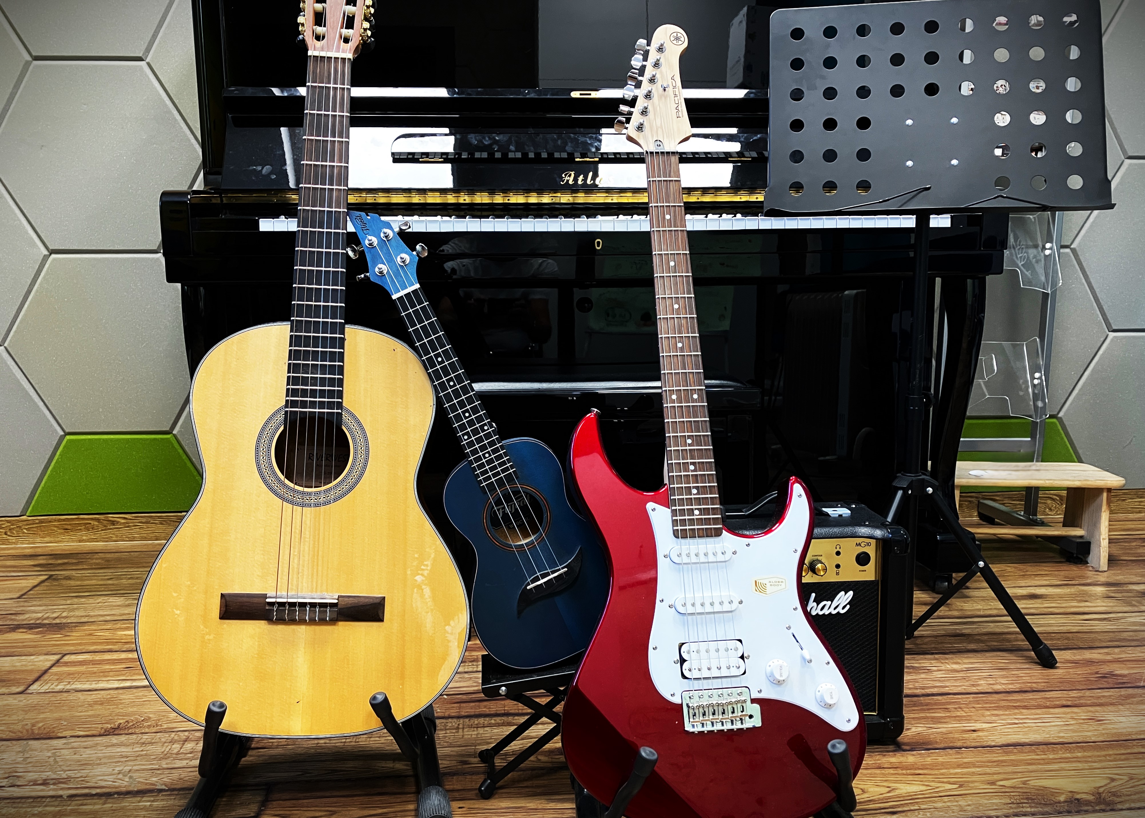 Lekcje gry na gitarze i ukulele (środa)