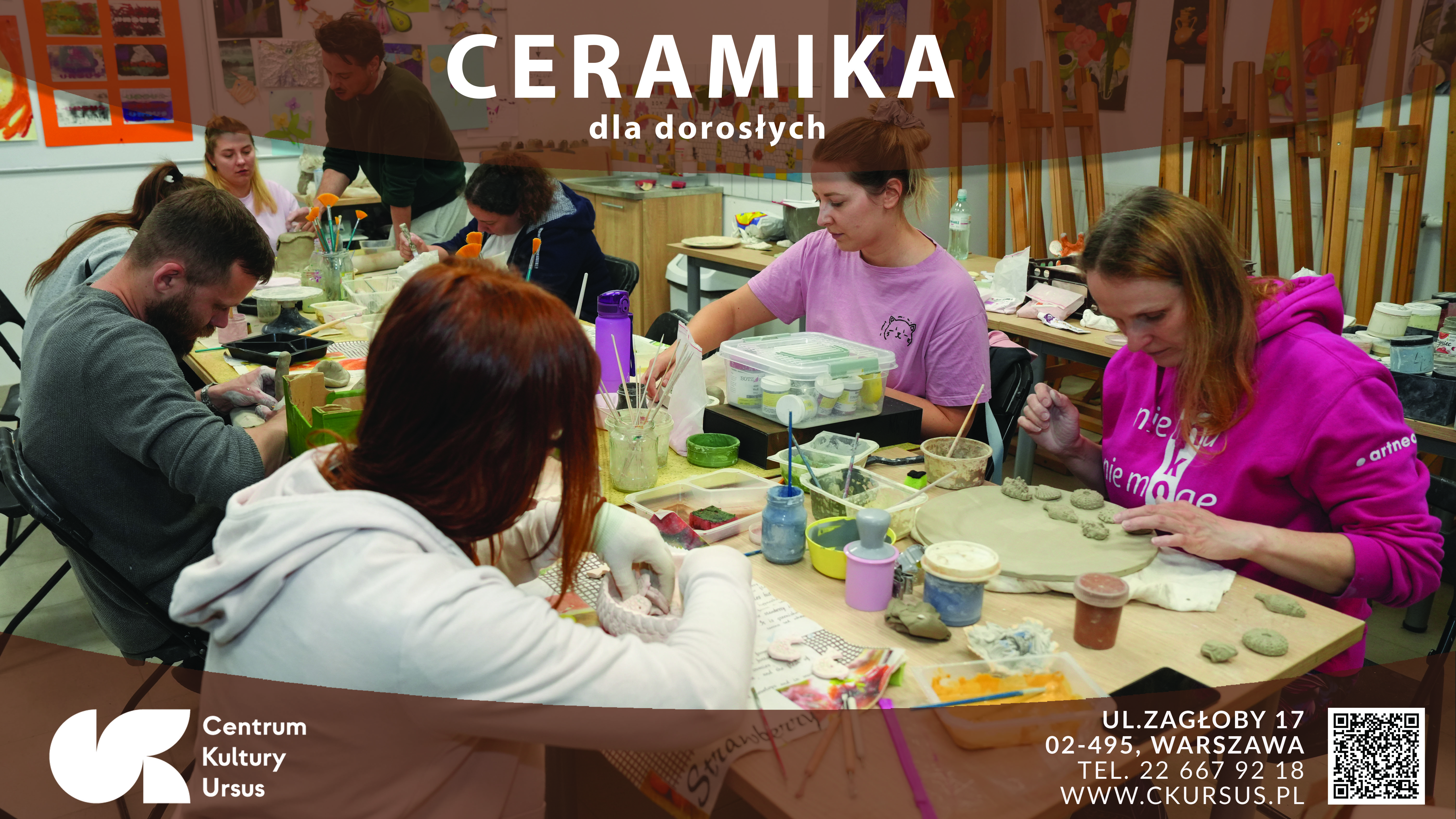 Ceramika dla dorosłych w Misiu