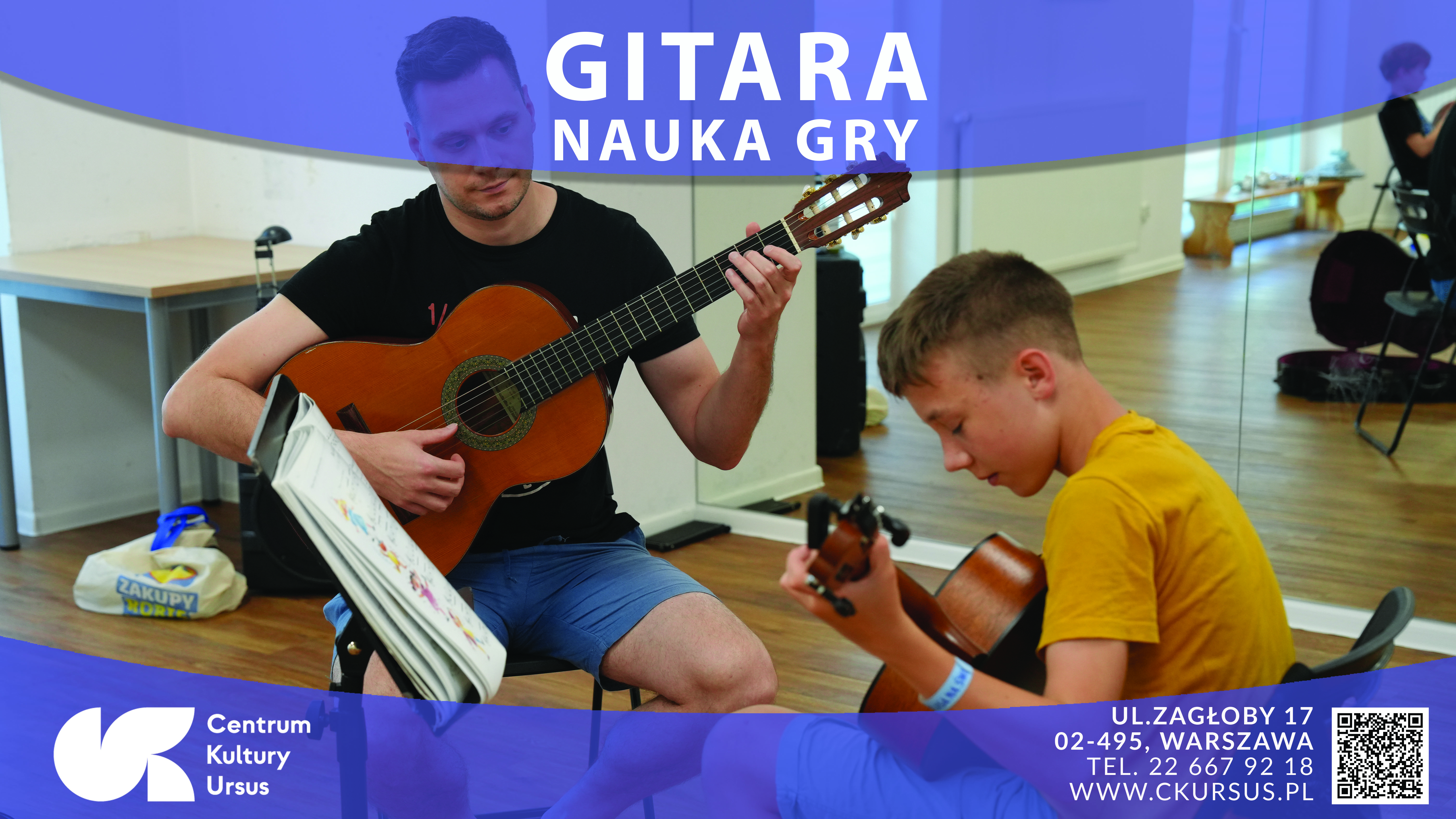 Gitara w Misiu; zajęcia indywidualne