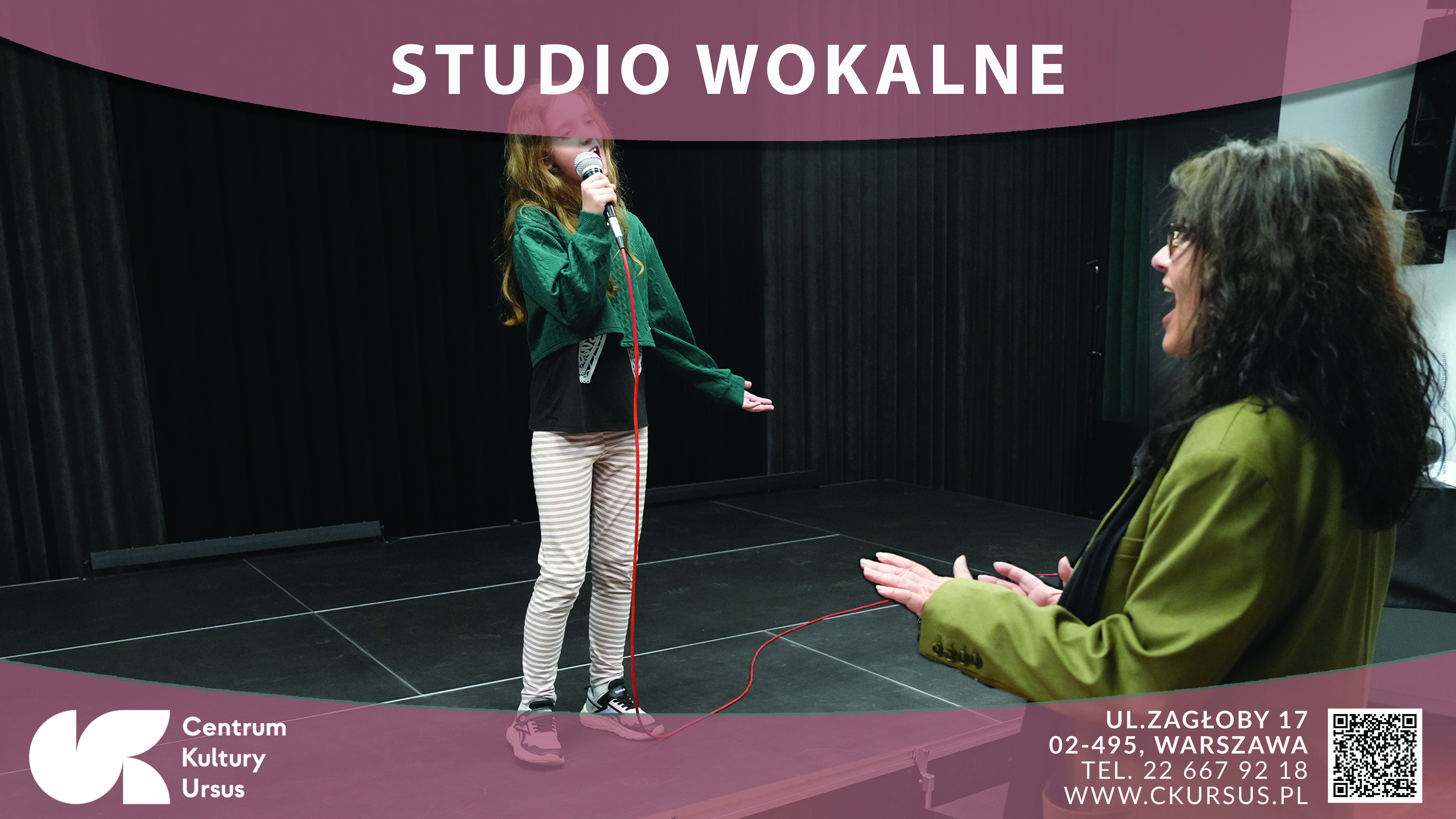 Studio wokalne w Misiu; zajęcia indywidualne