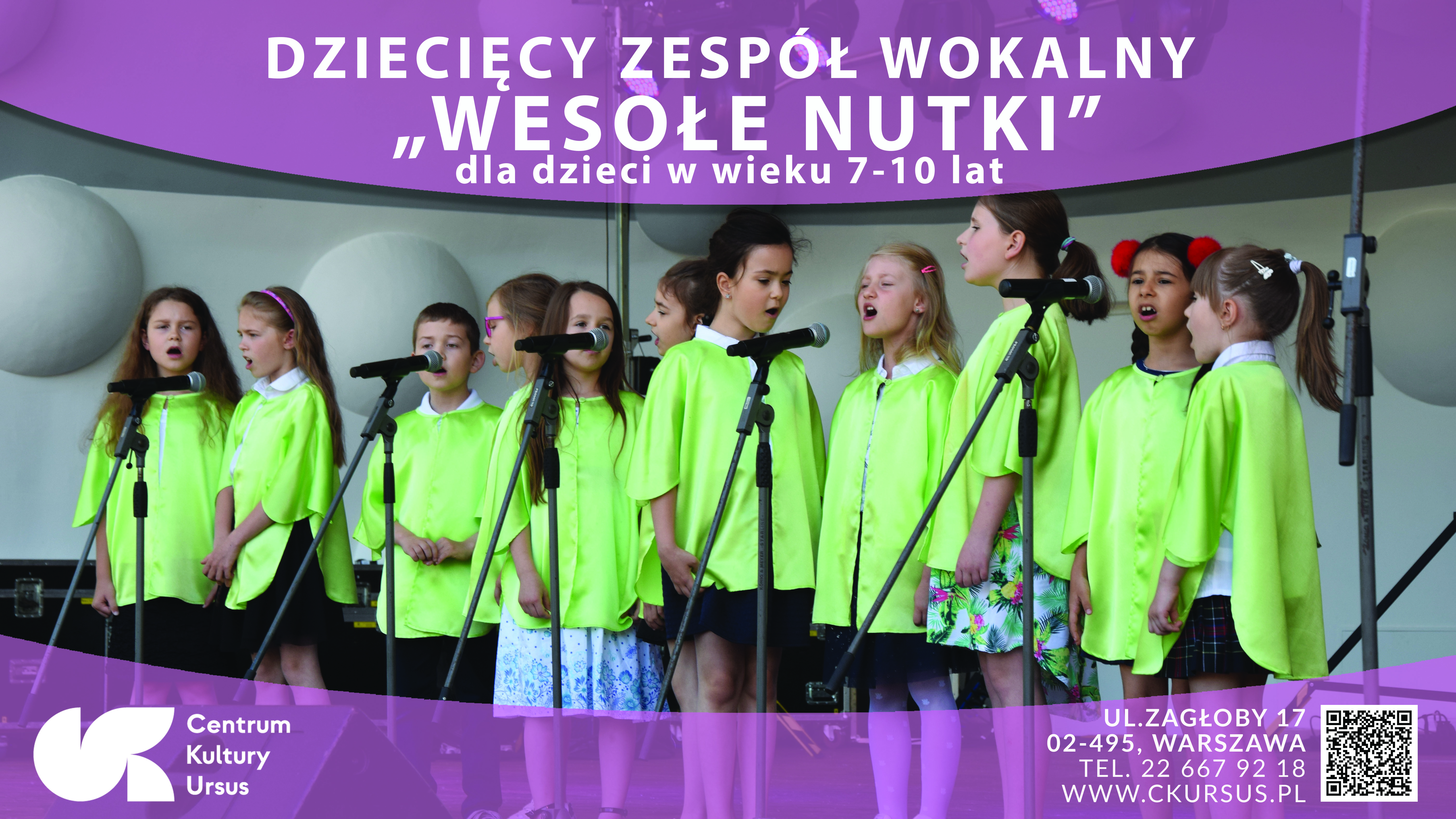 Zespół wokalny Wesołe nutki w Misiu