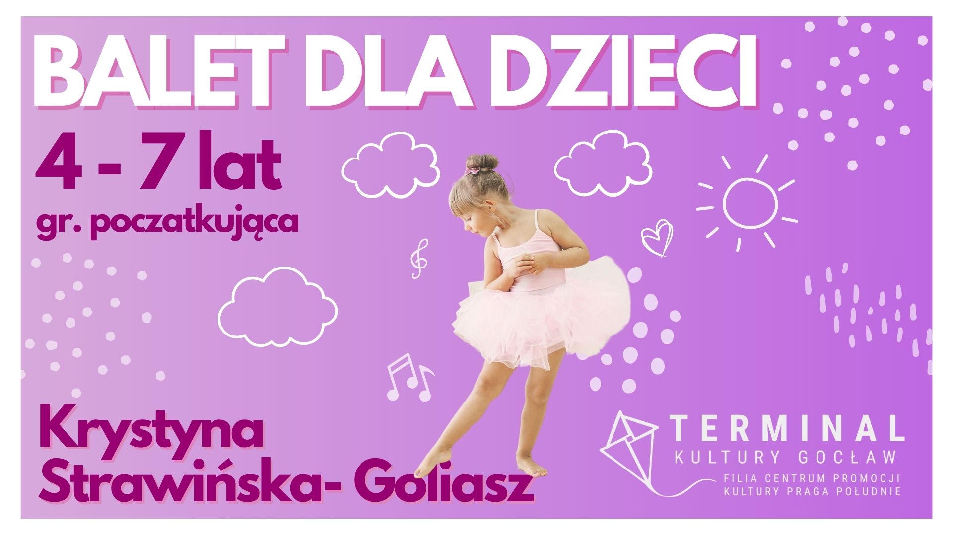 Balet dla dzieci 4-7 (grupa początkująca) - Krystyna Goliasz TKG