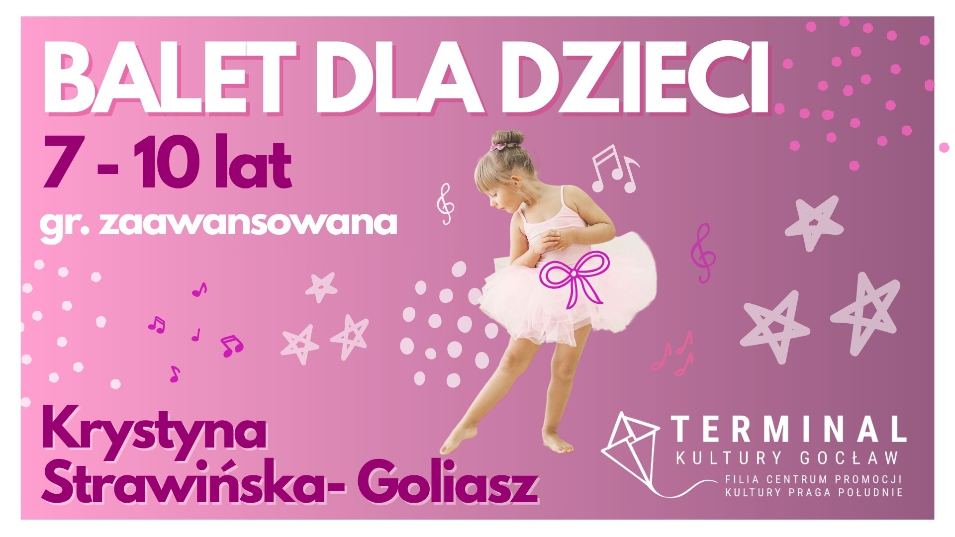 Balet dla dzieci 7-10 (grupa zaawansowana) - Krystyna Goliasz TKG