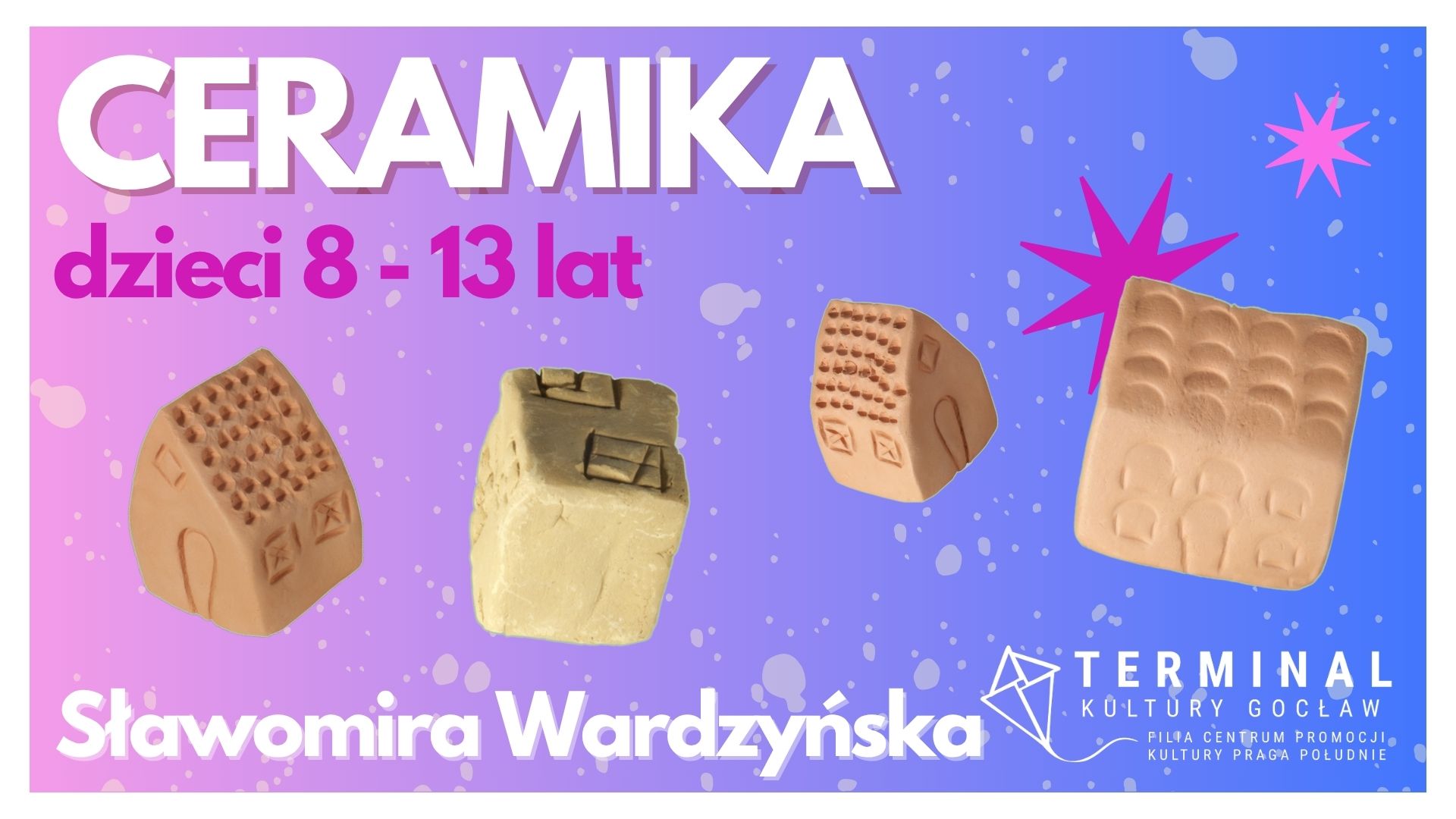 Ceramika dla dzieci 8-13 lat - Sławomira Wardzyńska TKG