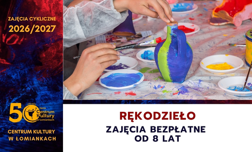 Rękodzieło - zajęcia bezpłatne
