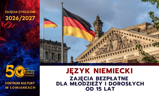 Język Niemiecki dla dorosłych - zajęcia bezpłatne