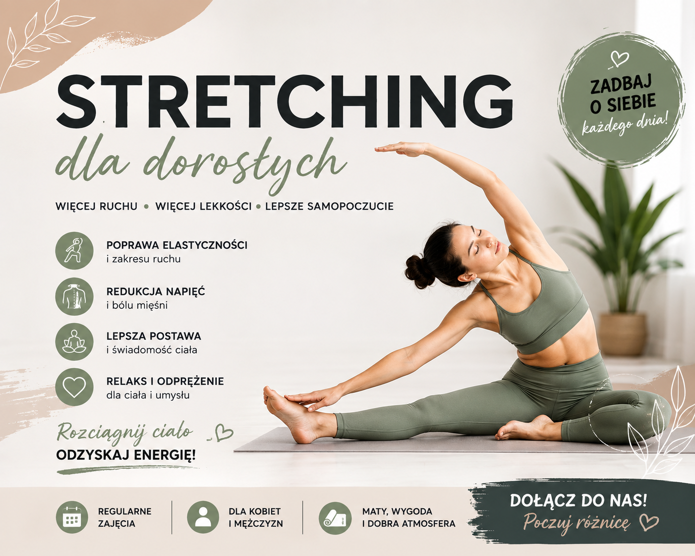 STRETCHING DLA DOROSŁYCH