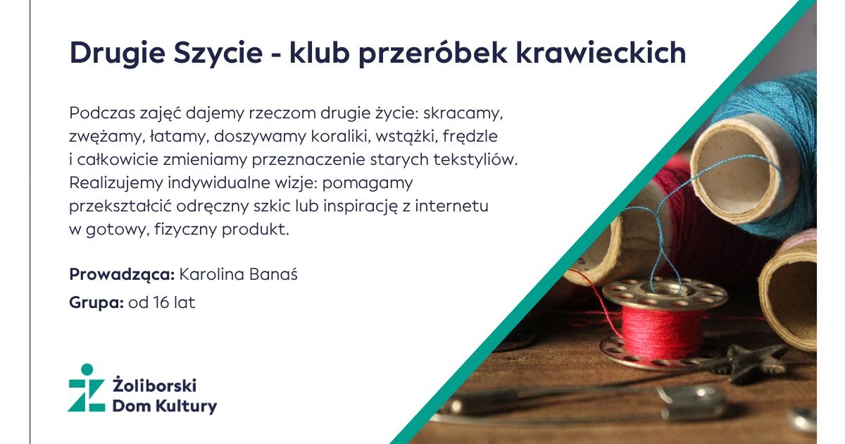 Drugie Szycie - klub przeróbek krawieckich