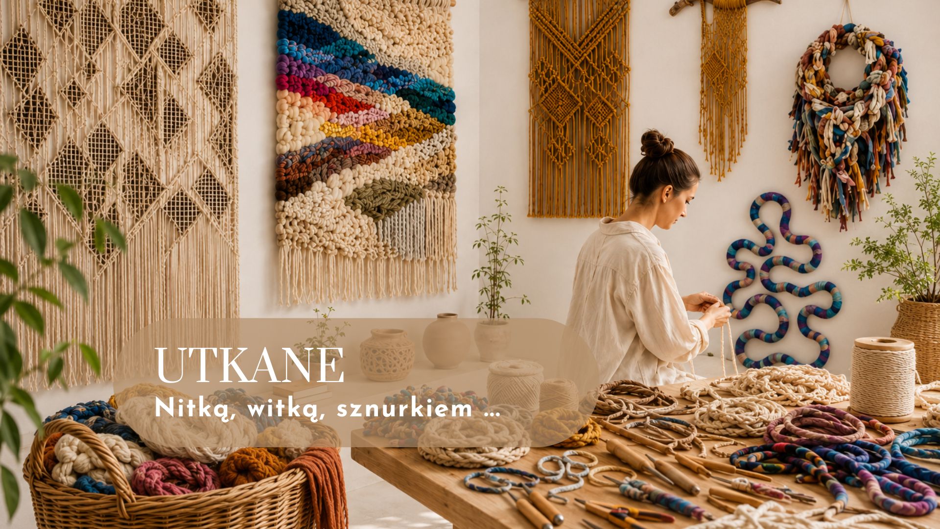 UTKANE - nitką, witką, sznurkiem - NOWOŚĆ!