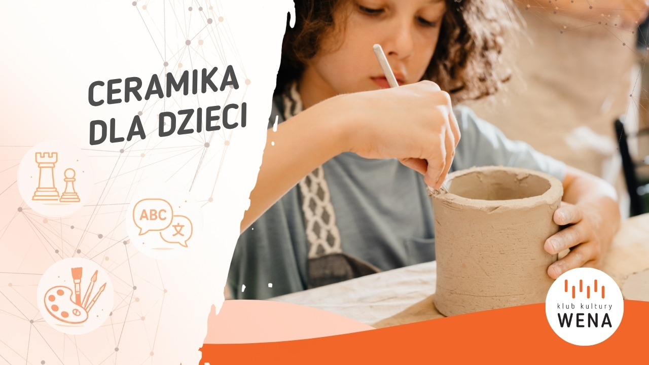 Warsztaty ceramiki dla dzieci 8-12 lat grupa początkująca