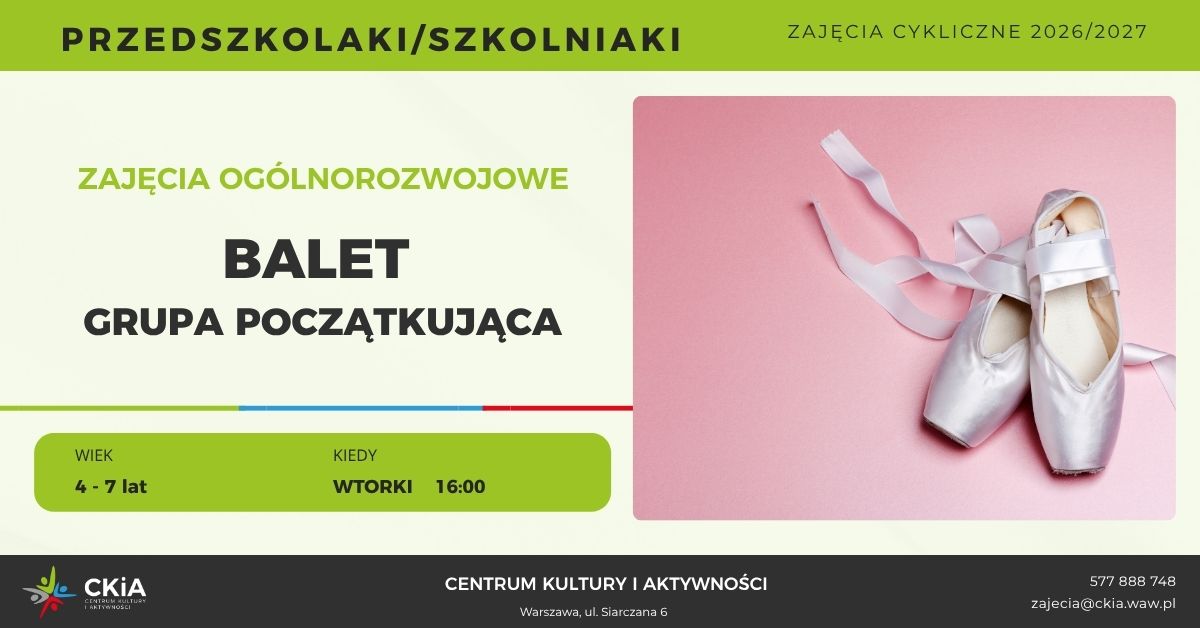 BALET grupa początkująca