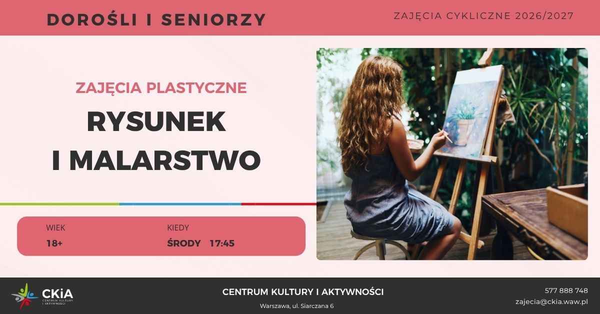 RYSUNEK I MALARSTWO - dorośli