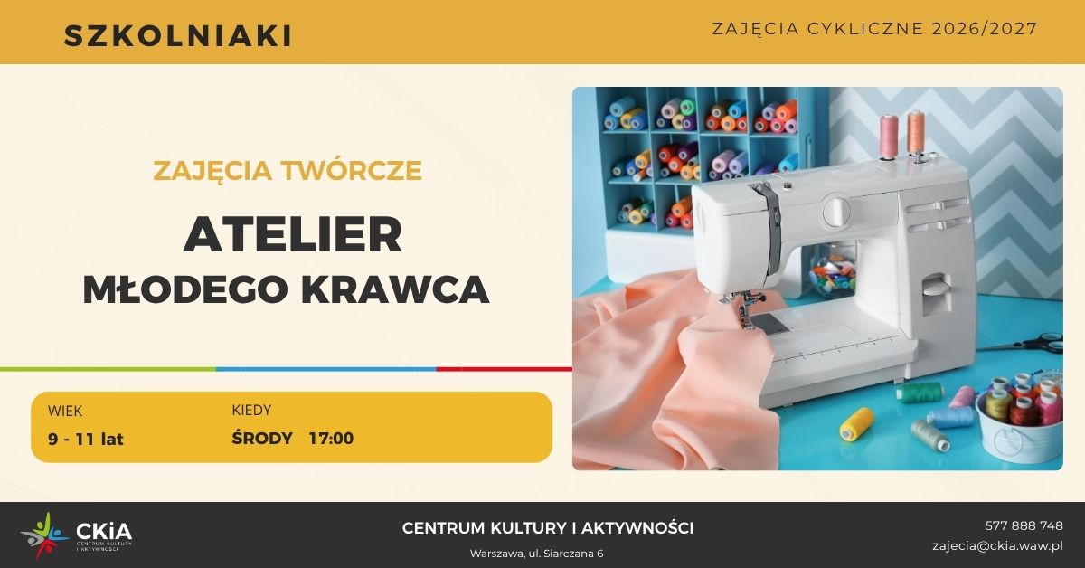 ATELIER MŁODEGO KRAWCA