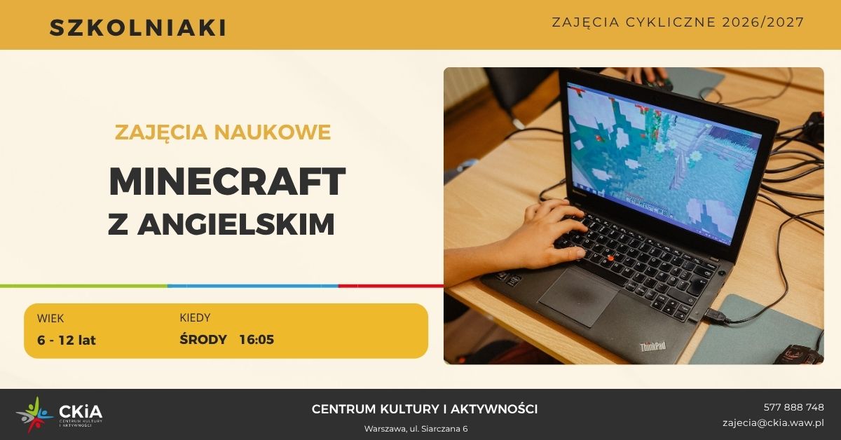 MINECRAFT z angielskim