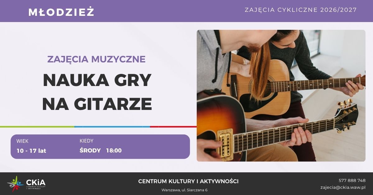 NAUKA GRY NA GITARZE