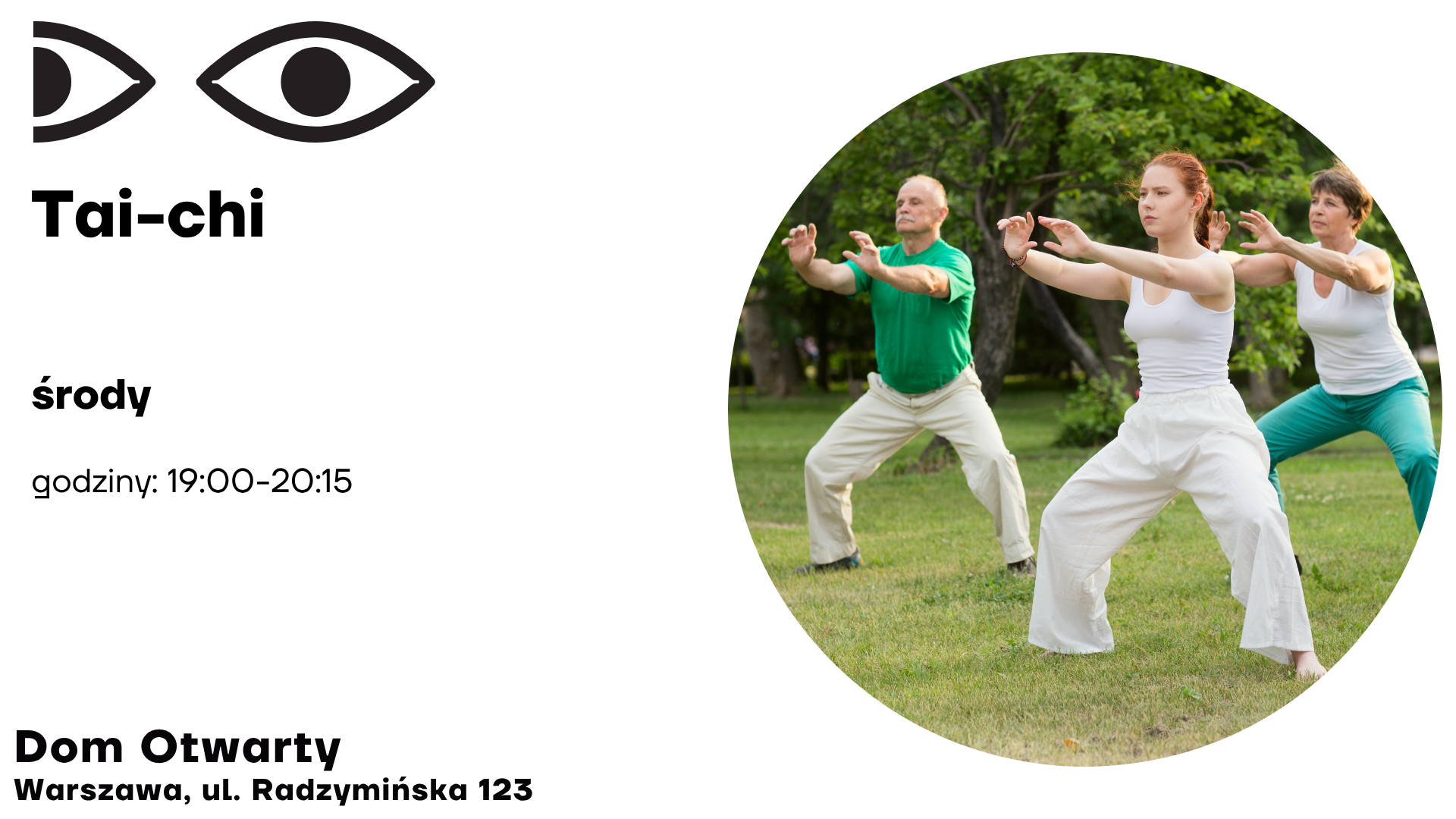 Tai-chi - Dom Otwarty przy ul. Radzymińskiej 123